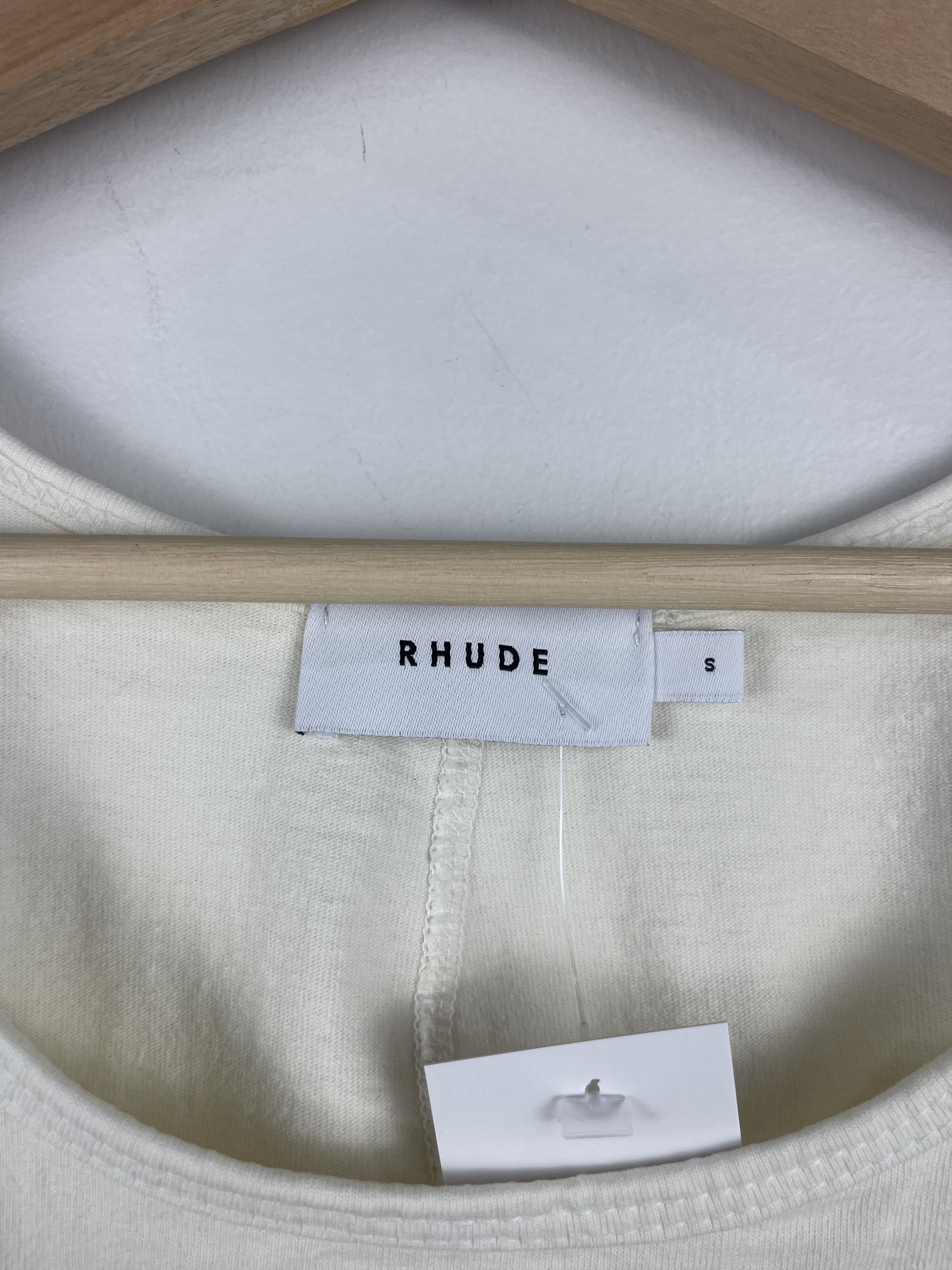 Rhude Rhude White Tank Top Size US S / EU 44-46 / 1 - 6 Thumbnail
