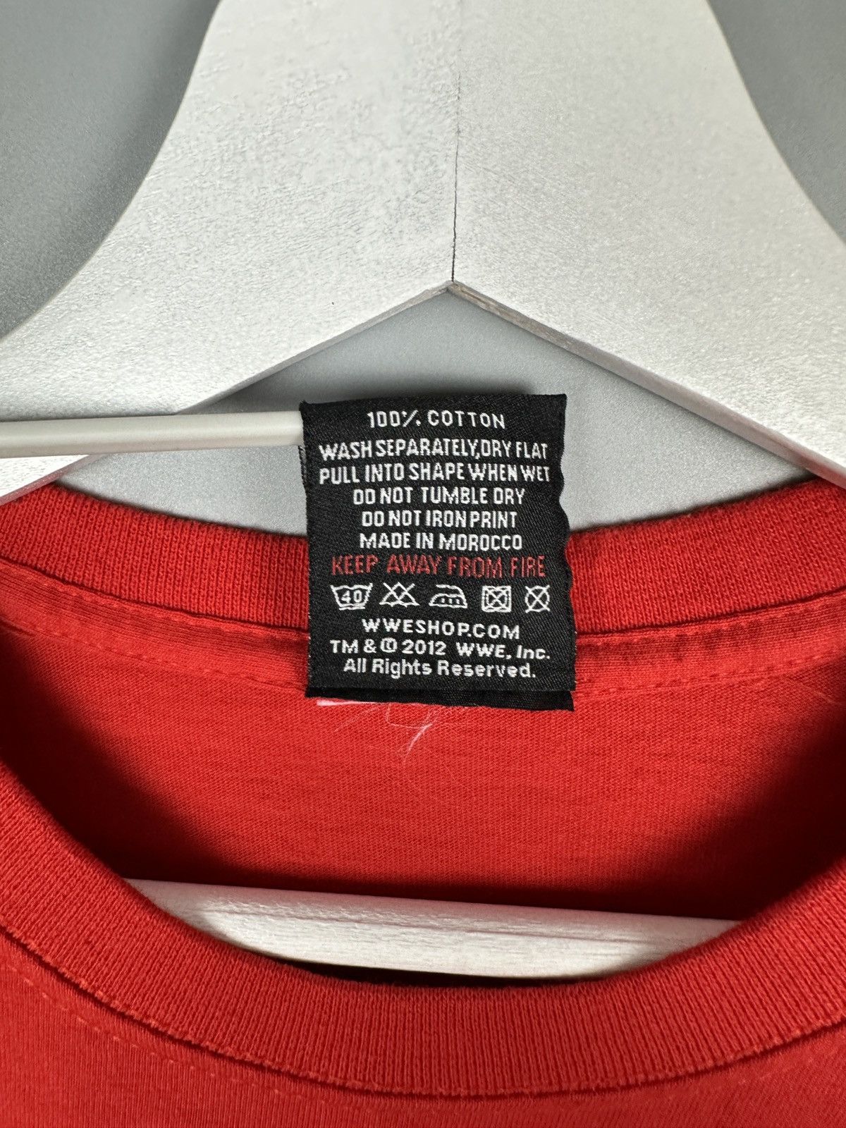 Vintage WWE Raw vs Smackdown Wrestling T Shirt Graphic Tee Size US M / EU 48-50 / 2 - 13 Thumbnail