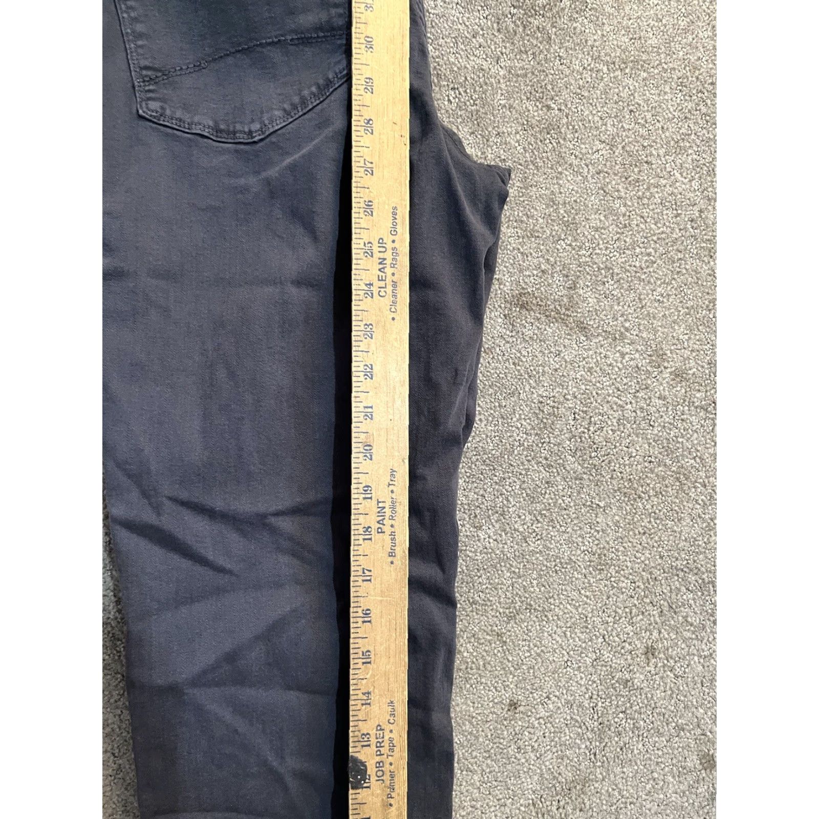 NYDJ NYDJ Jeans Straight Mid Rise 4 Gray Womens Size 4 Jeans Size 27" / US 4 / IT 40 - 7 Thumbnail