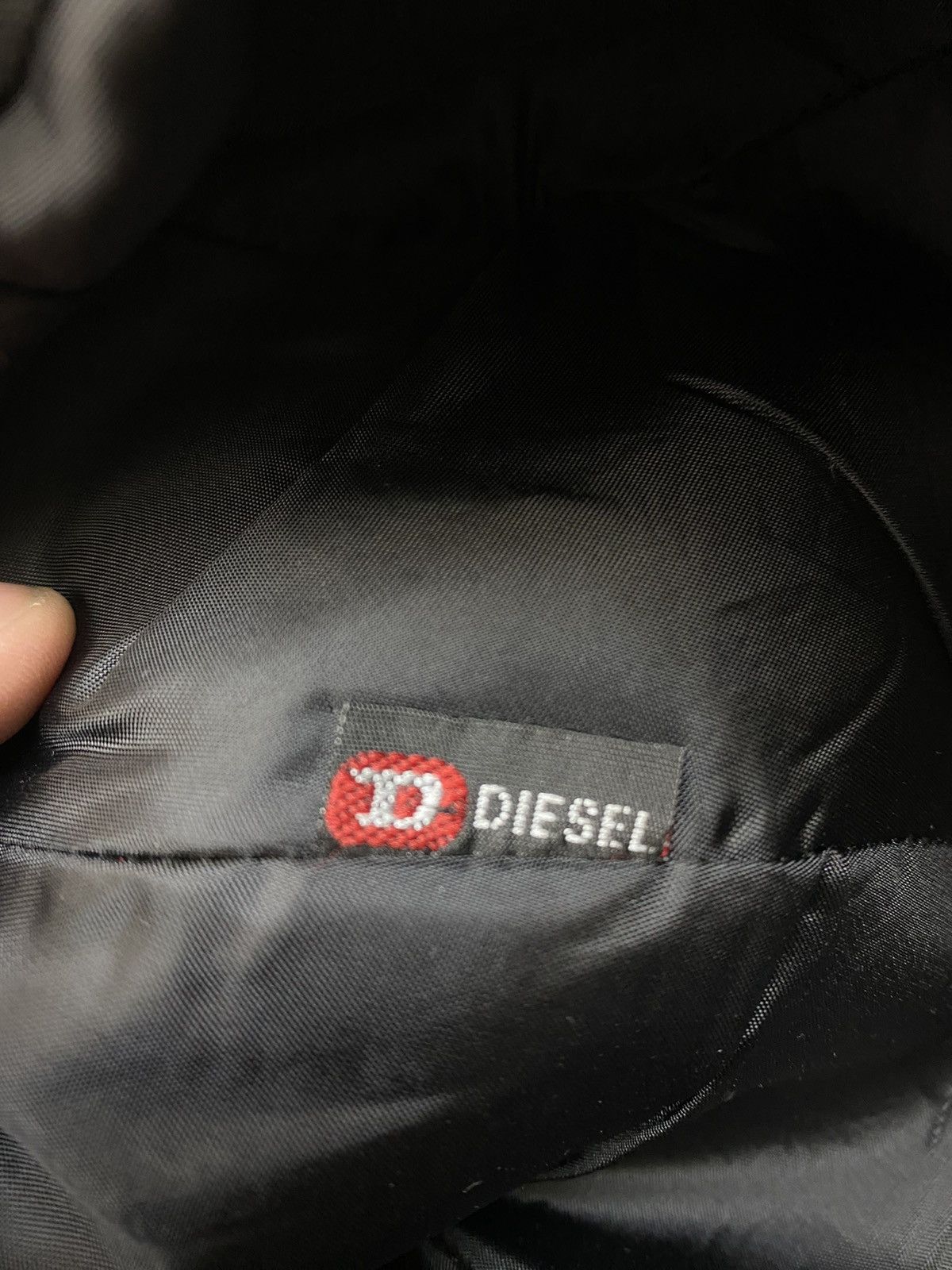 Art Comes First × Diesel Diesel Black Corduroy Men Beret Hat Casual Size ONE SIZE - 6 Thumbnail