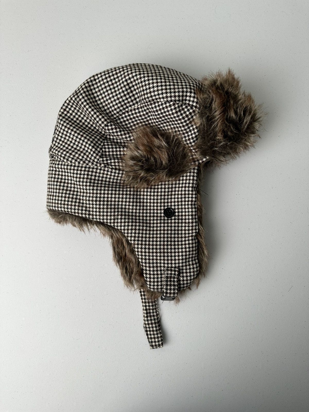Other Vintage Y2k Ushanka Fur Foux Fuzzy Hat Streetwear Size ONE SIZE - 6 Thumbnail