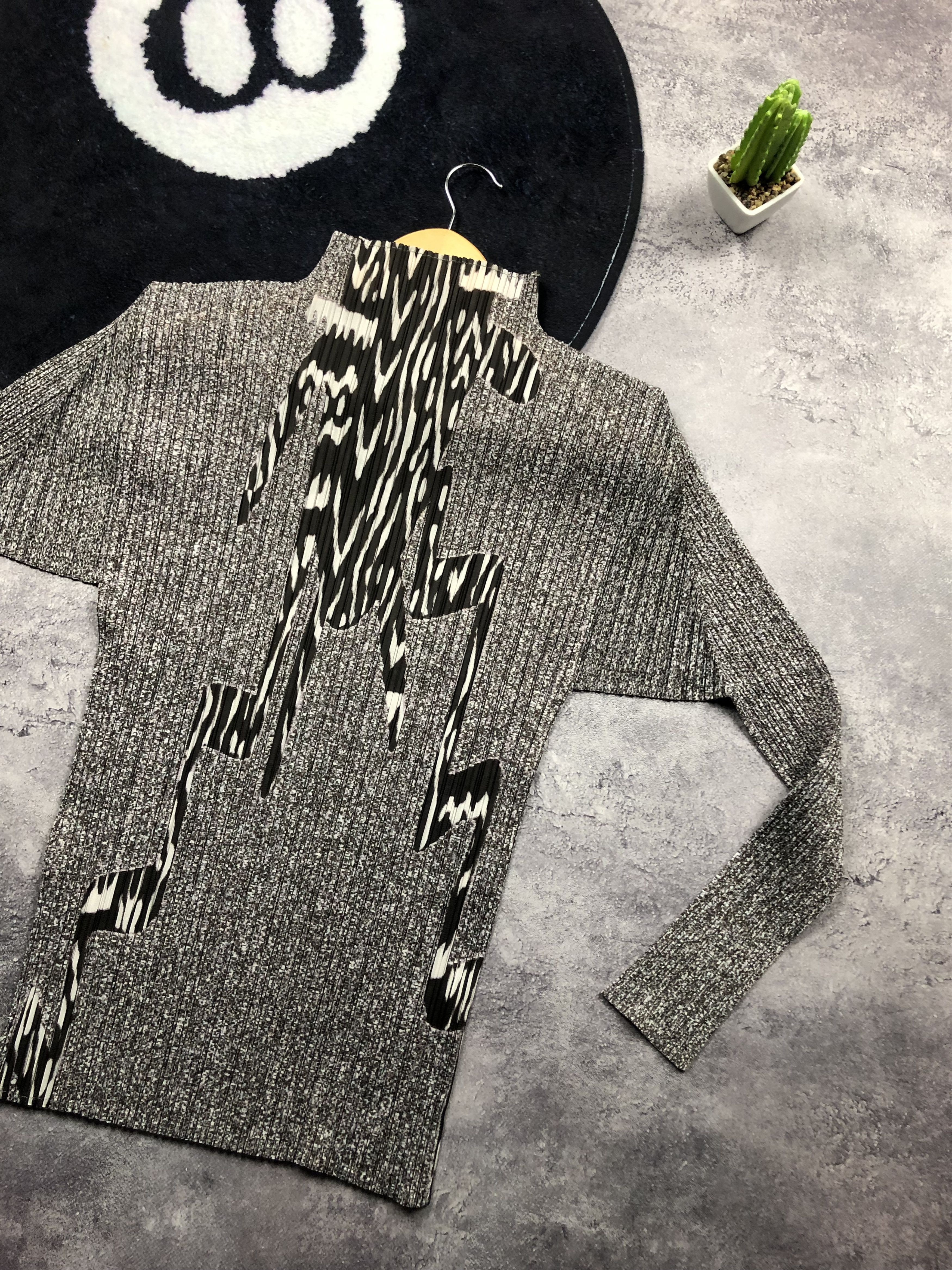 Pleats Please Issey Miyake ISSEY MIYAKE Multicolour Rare Longsleeve Streetwear Y2k Size S / US 4 / IT 40 - 9 Thumbnail