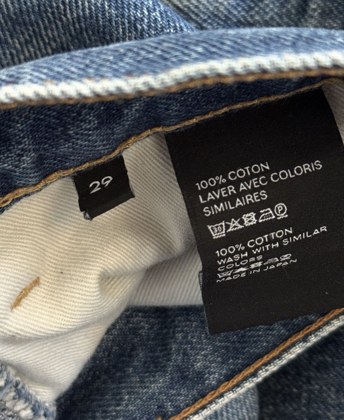 Celine Celine by Hedi Slimane Mid-Rise Flare Pants in Denim SS20 Size 29" - 10 Thumbnail