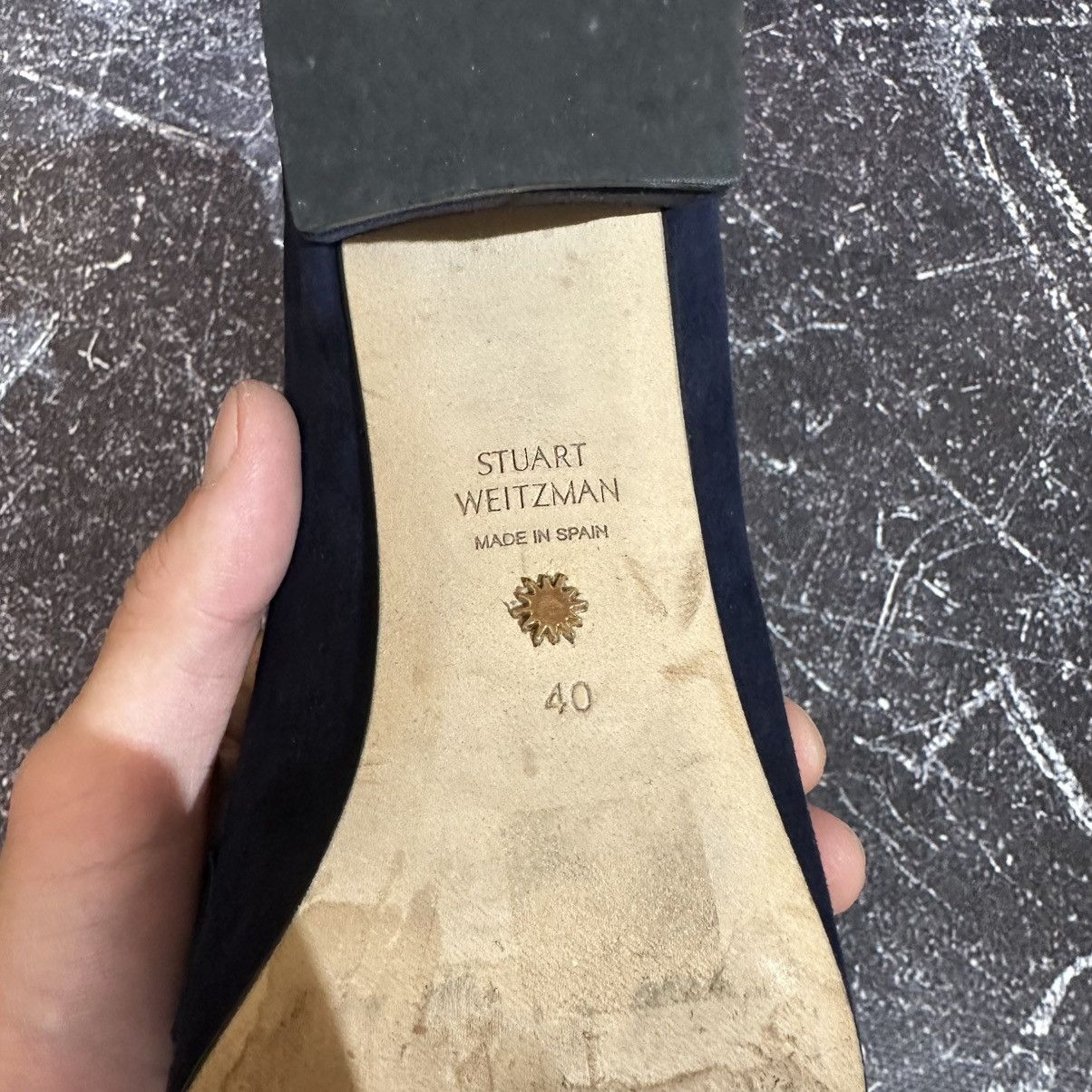 Stuart Weitzman Stuart Weitzman women’s suede loafers heels size 40 Size US 10 / IT 40 - 12 Thumbnail