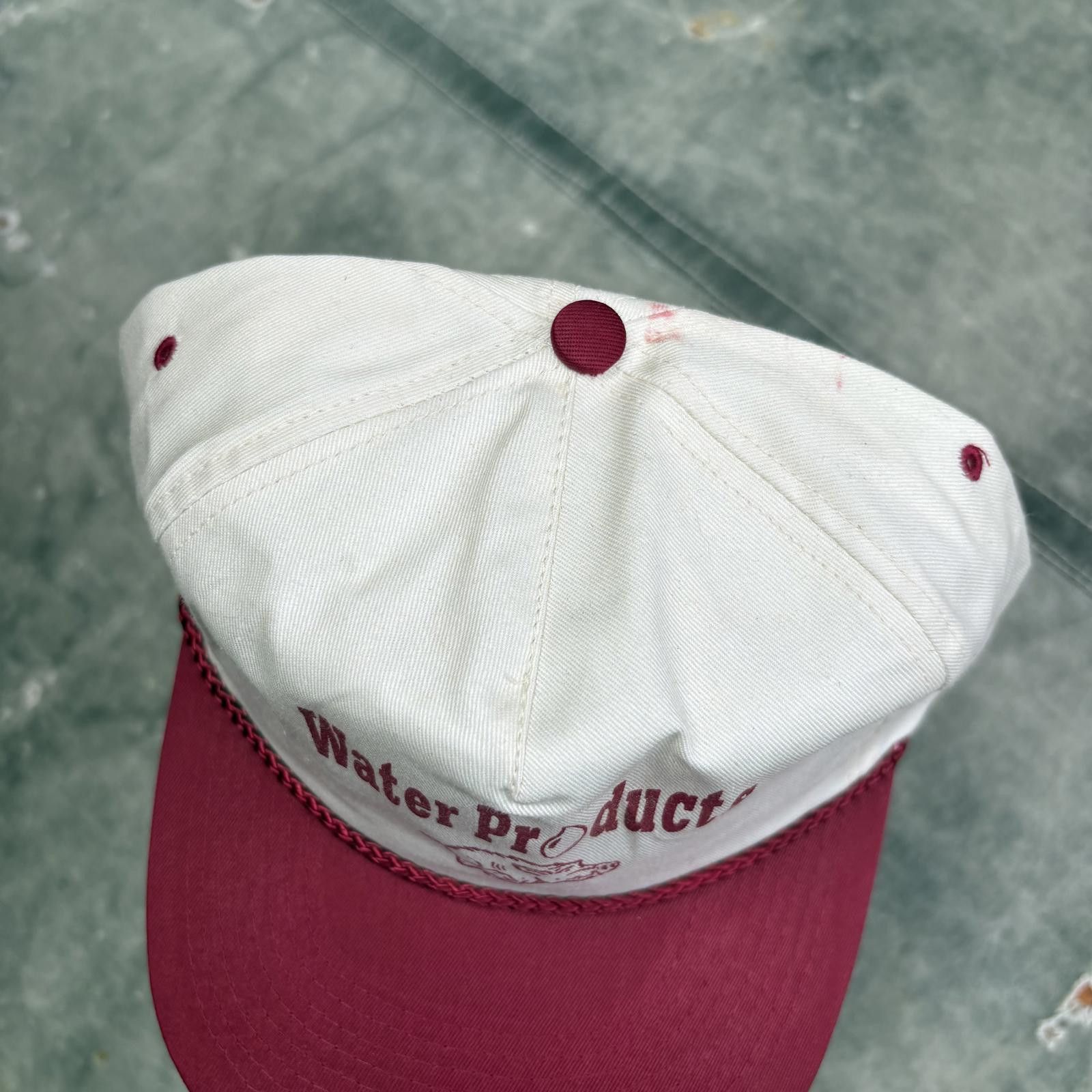 Vintage Vintage 90s Deadstock Arkansas Razorbacks Rope Trucker Hat Size ONE SIZE - 2 Thumbnail