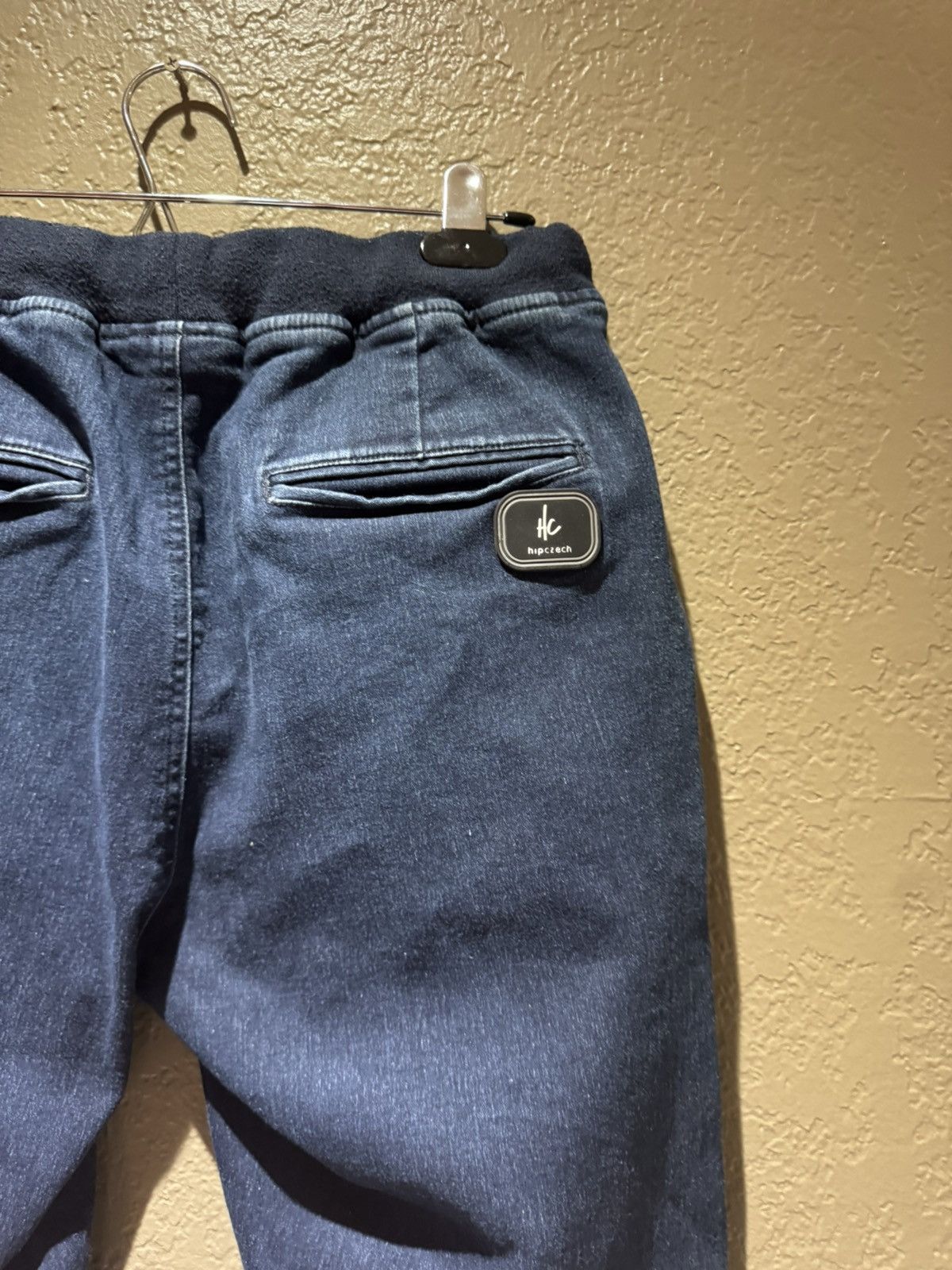 Other Hip Czech Blue Jean Sweatpant Hybrid Soft Drawstrings Size US 30 / EU 46 - 13 Thumbnail