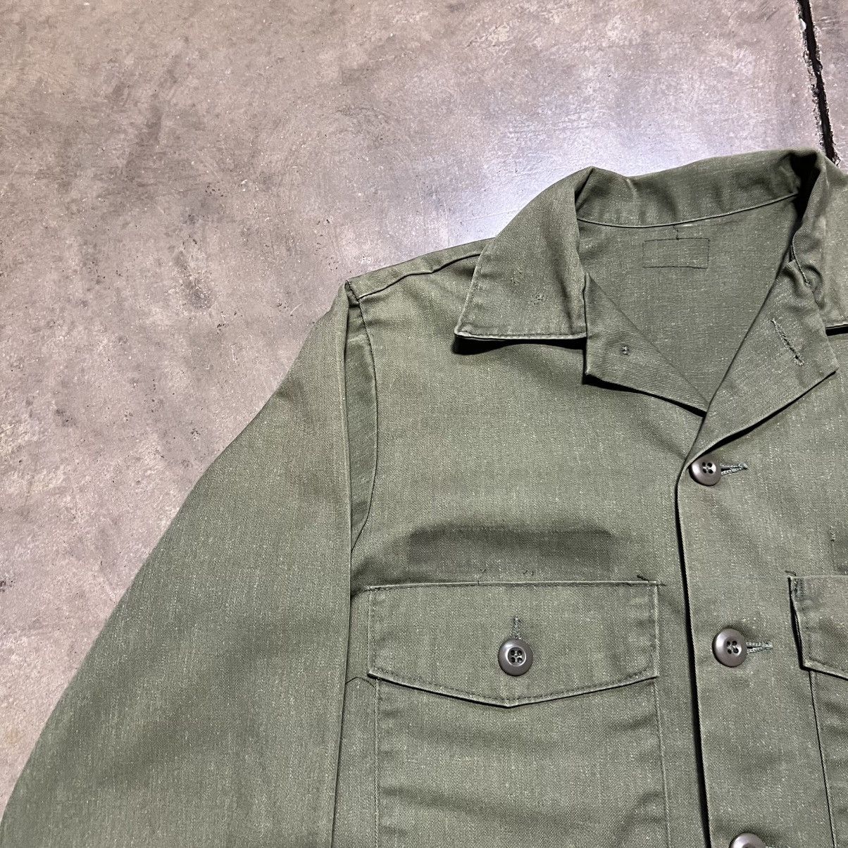 Vintage Vintage OG 507 Military Field Shirt Button Up Fatigue 80s Size US M / EU 48-50 / 2 - 5 Thumbnail