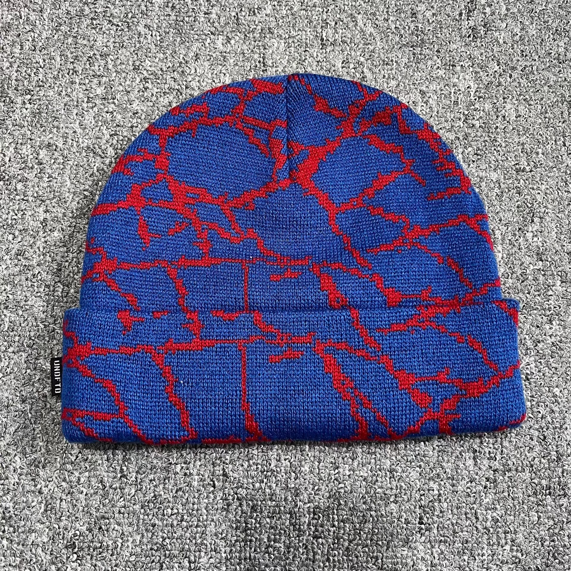 Undefeated Undefeated All-Over Art Print Knit Beanie Q7 Size ONE SIZE - 5 Thumbnail