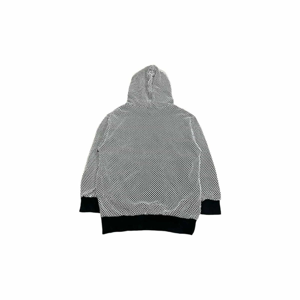 Undercover 🔥Sick Y2K Noisemaker Double Layer Net Mesh Hoodie Goth Punk Size US XL / EU 56 / 4 - 5 Thumbnail
