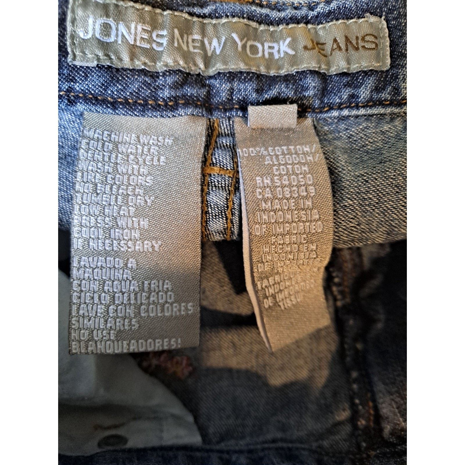 Jones New York Jones New York Jeans Floral Detail Denim Pants Size 6 Size 28" / US 6 / IT 42 - 4 Thumbnail