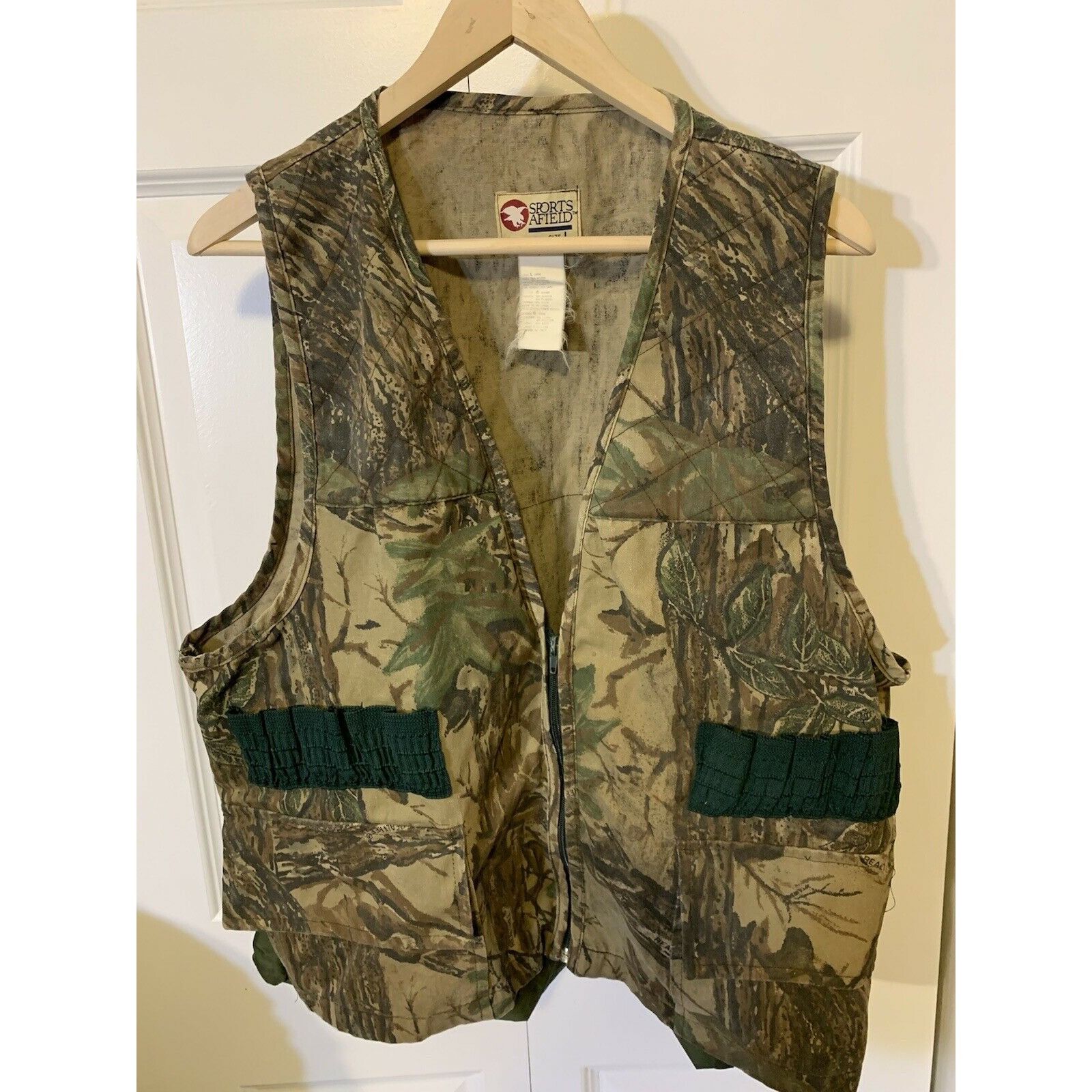 Sports Afield Vtg 90s Sports Afield Camo Men’s Sz L Hunting Vest Back Pouc Size US L / EU 52-54 / 3 - 1 Thumbnail
