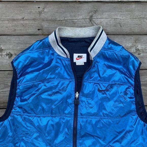 Vintage 90s Nike Vest Varsity Blue Large