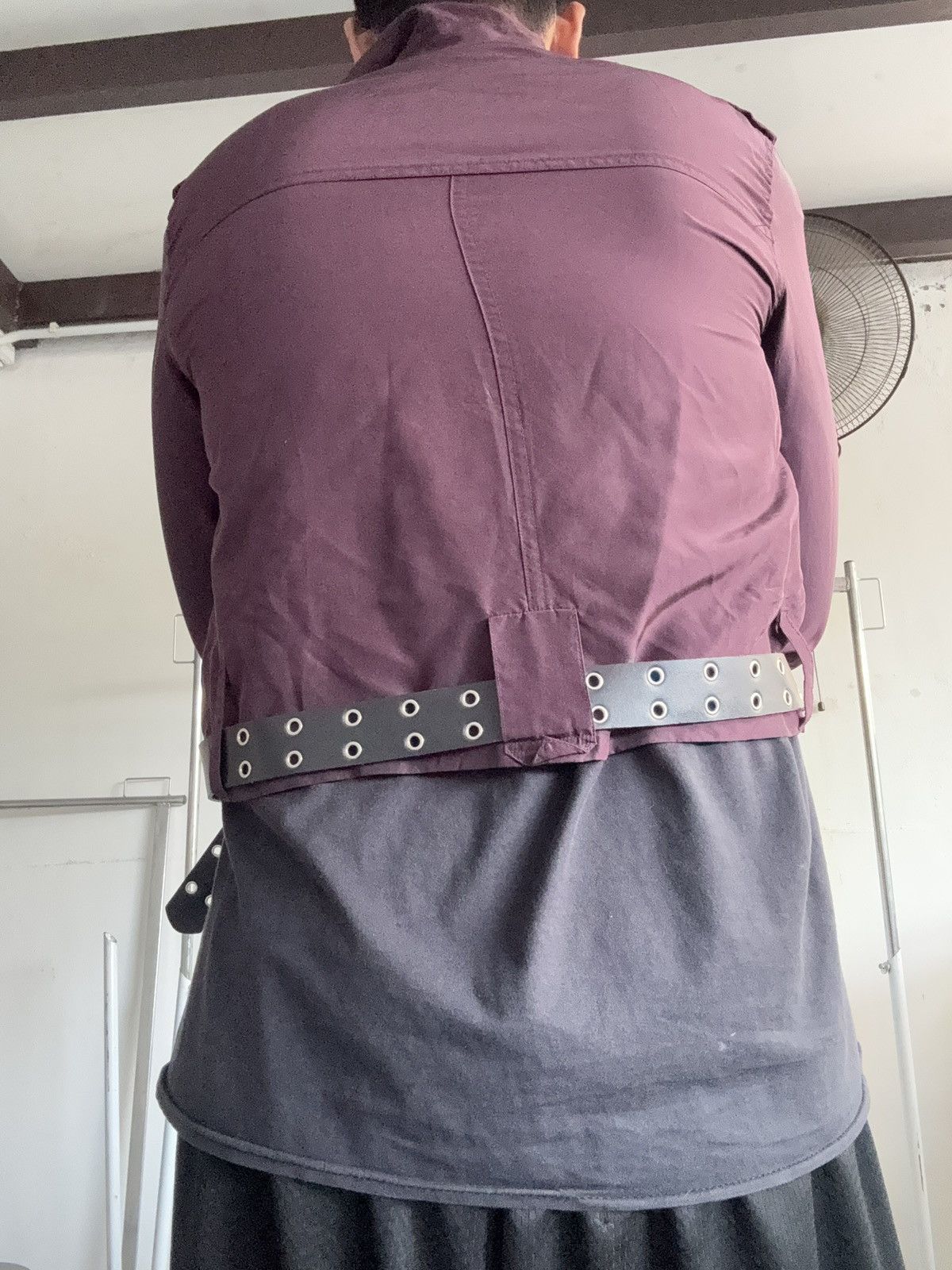 Issey Miyake 2000s Zucca Cropped Zipper Nylon Sample Jacket Size M / US 6-8 / IT 42-44 - 11 Thumbnail