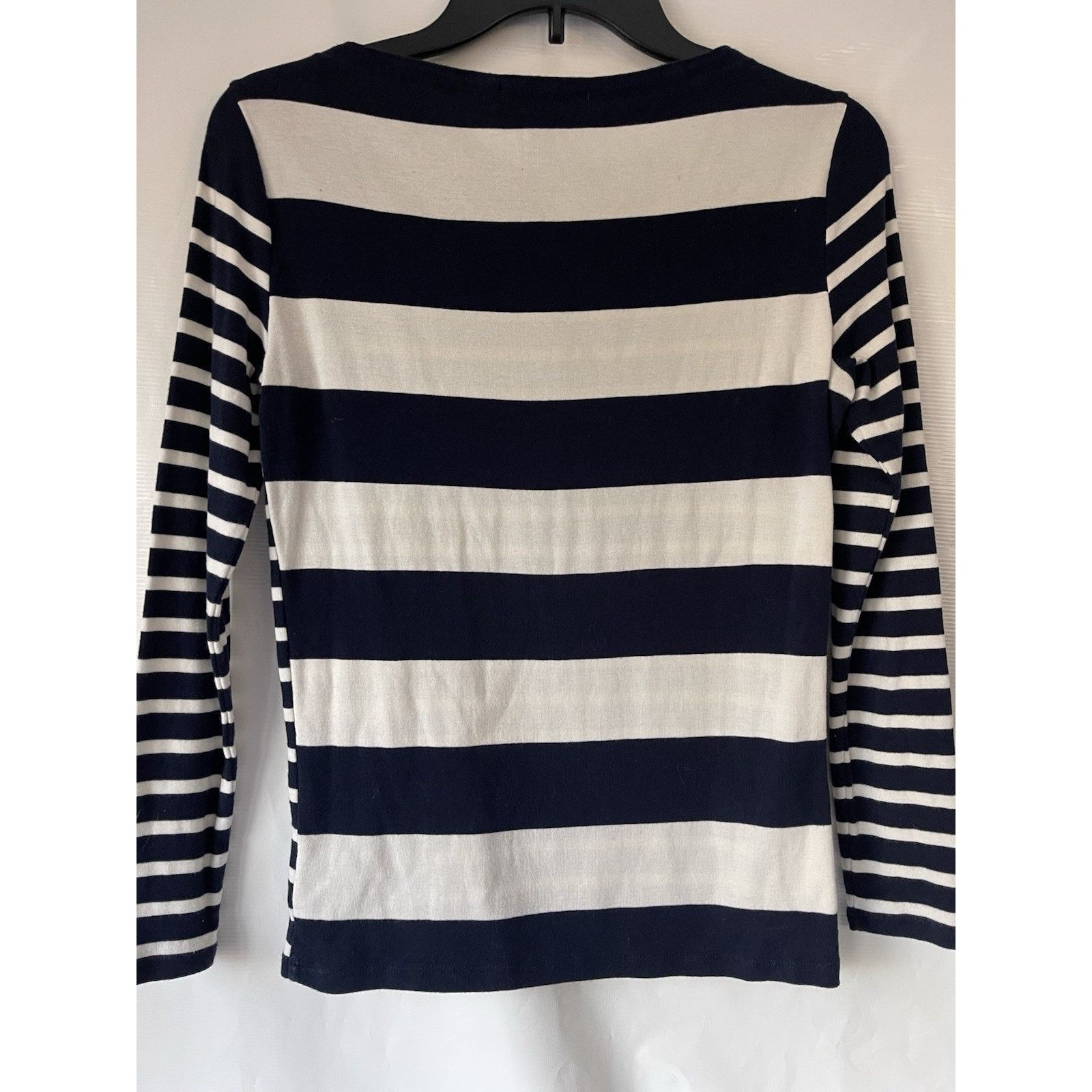 Ralph Lauren Ralph Lauren Blue White Stripe Cotton Nautical Sweater M Size M / US 6-8 / IT 42-44 - 2 Thumbnail