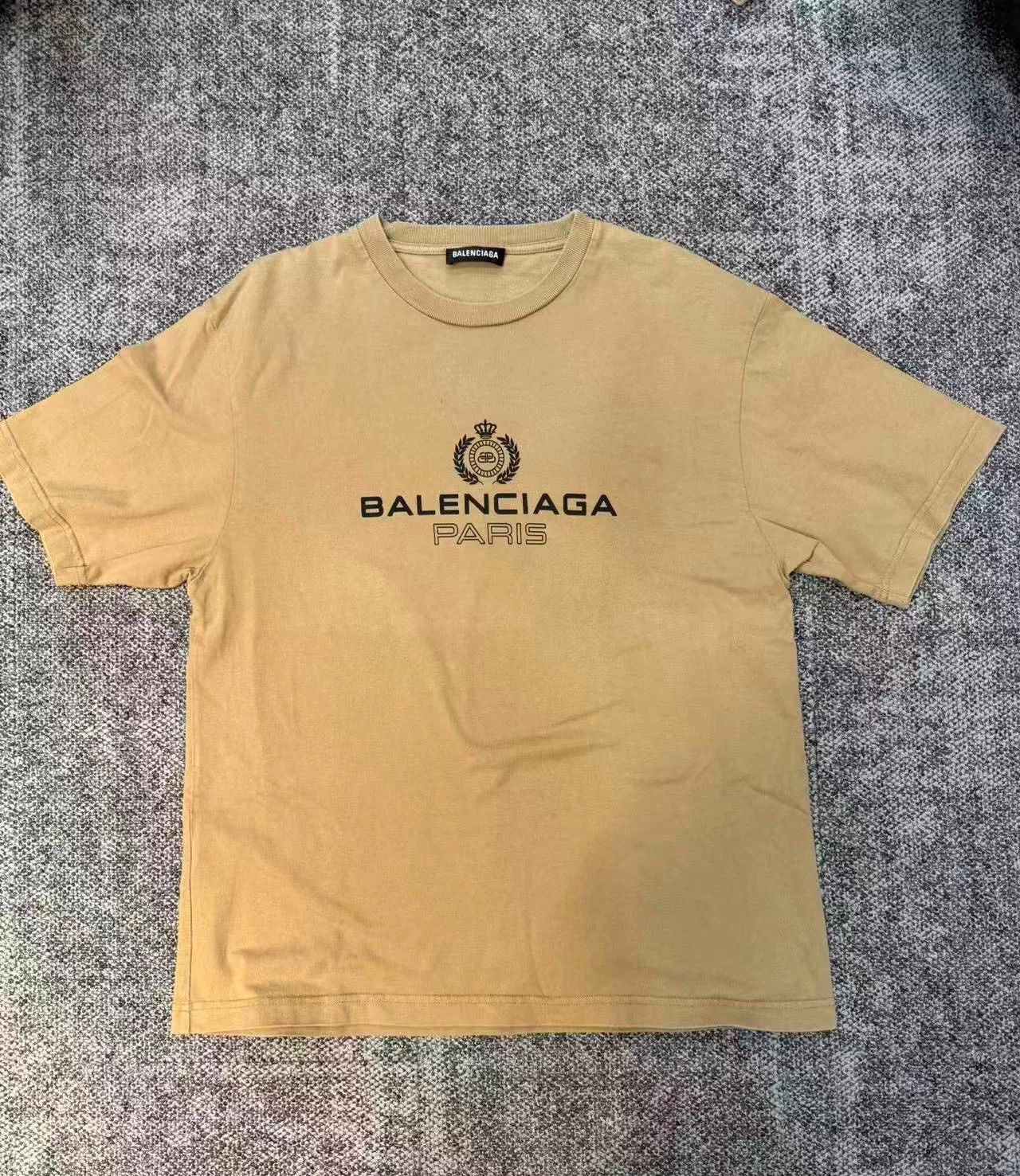 Balenciaga Classic Logo Print Top