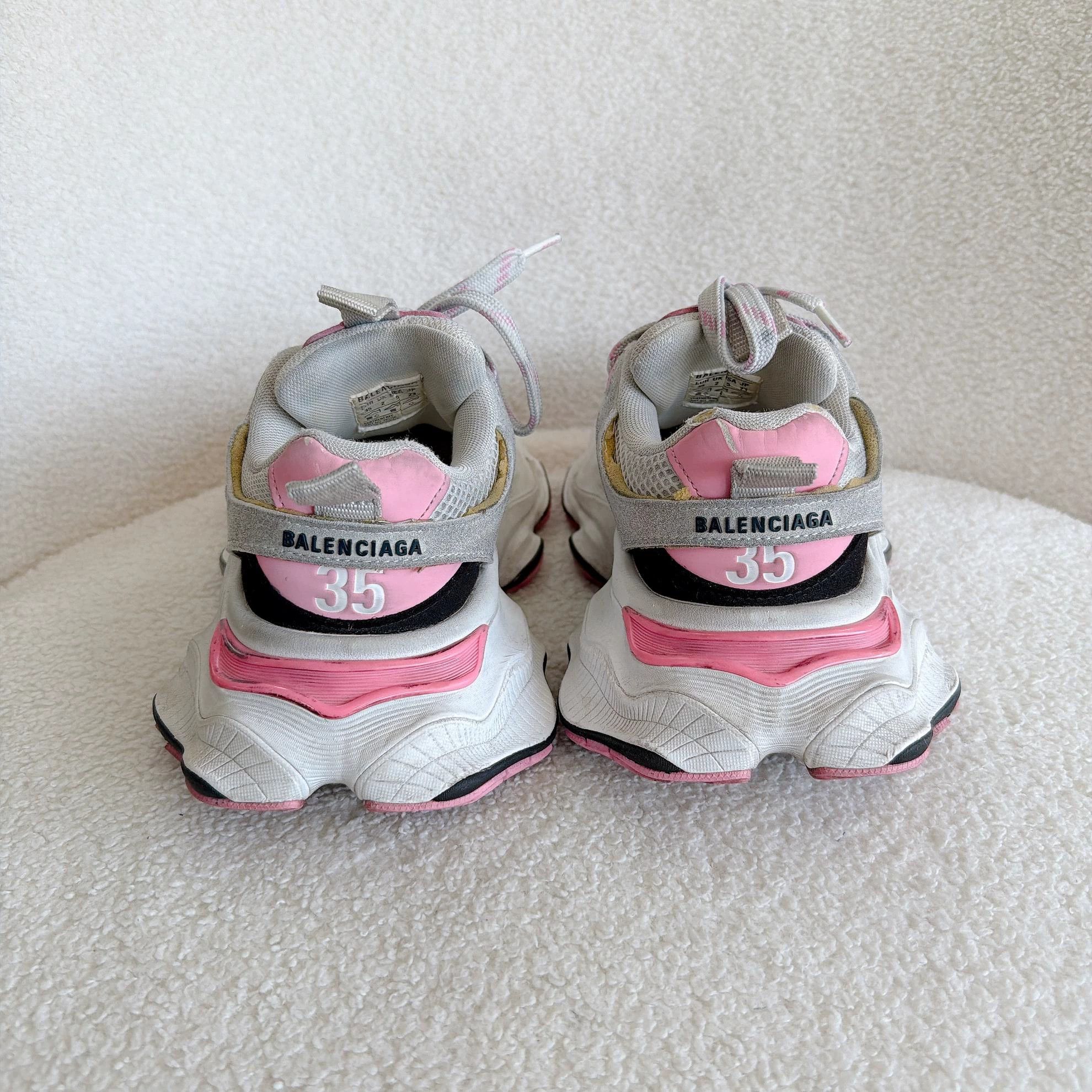 Balenciaga Balenciaga Pink Cargo Mesh Sneakers 35 Size US 5 / IT 35 - 4 Thumbnail