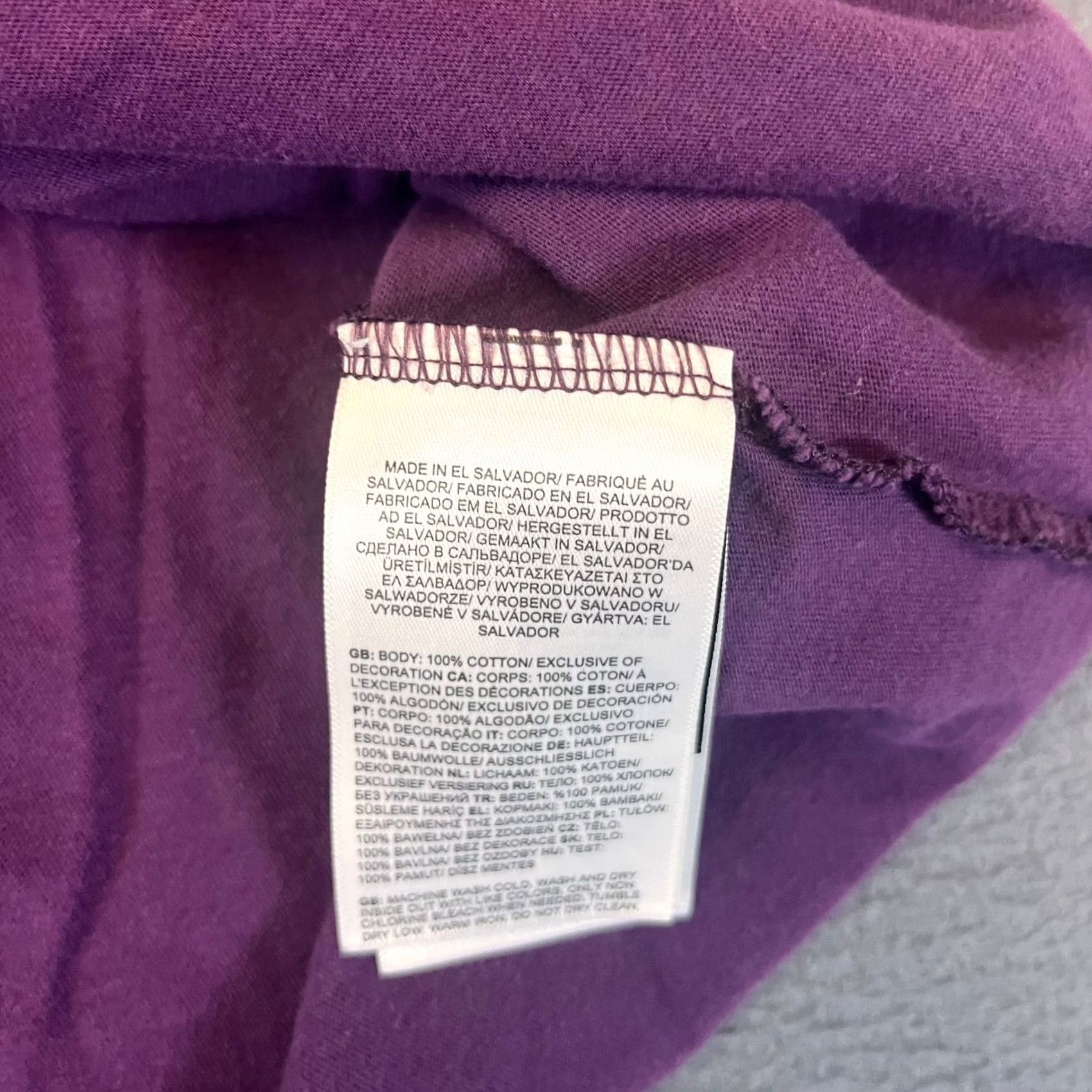 The North Face The North Face Mens Box NSE S/S Tee T-shirt Purple Men Medium Never Stop Exploring Logo Crew Neck Short Sleeve Cotton All Seasons Shirt Size US M / EU 48-50 / 2 - 4 Thumbnail