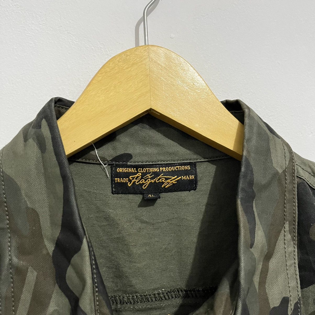Japanese Brand Flagstaff Arizona Motorcycle Camo Shirt - JUN25 Size US XXL / EU 58 / 5 - 10 Thumbnail