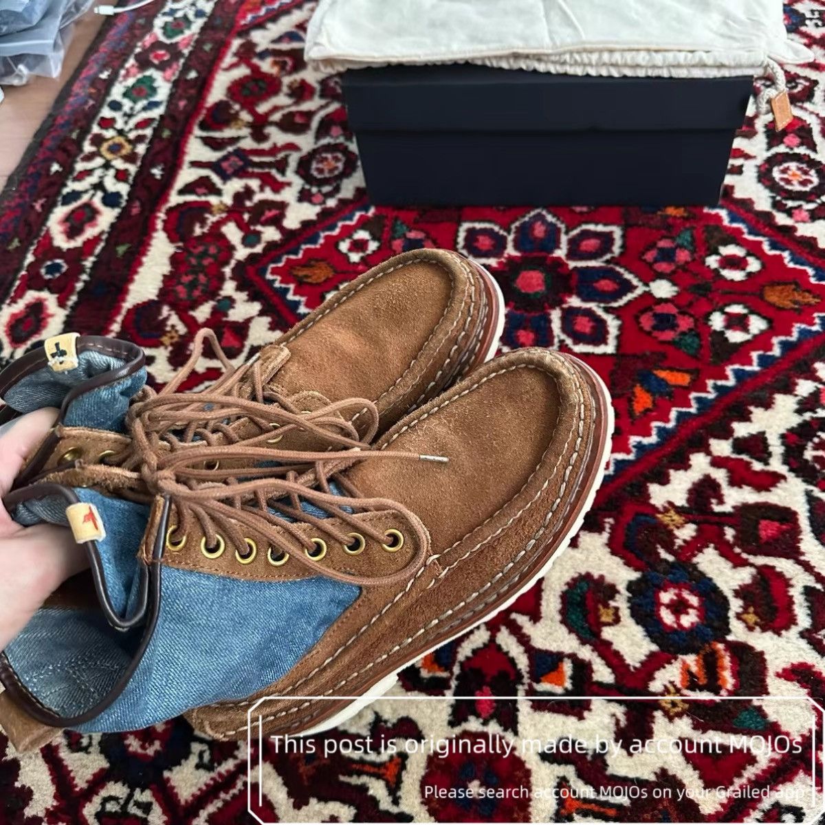 Visvim Sz 8 Visvim Grizzly Boots Folk Joint Denim mojos1347 Size US 8 / EU 41 - 4 Thumbnail