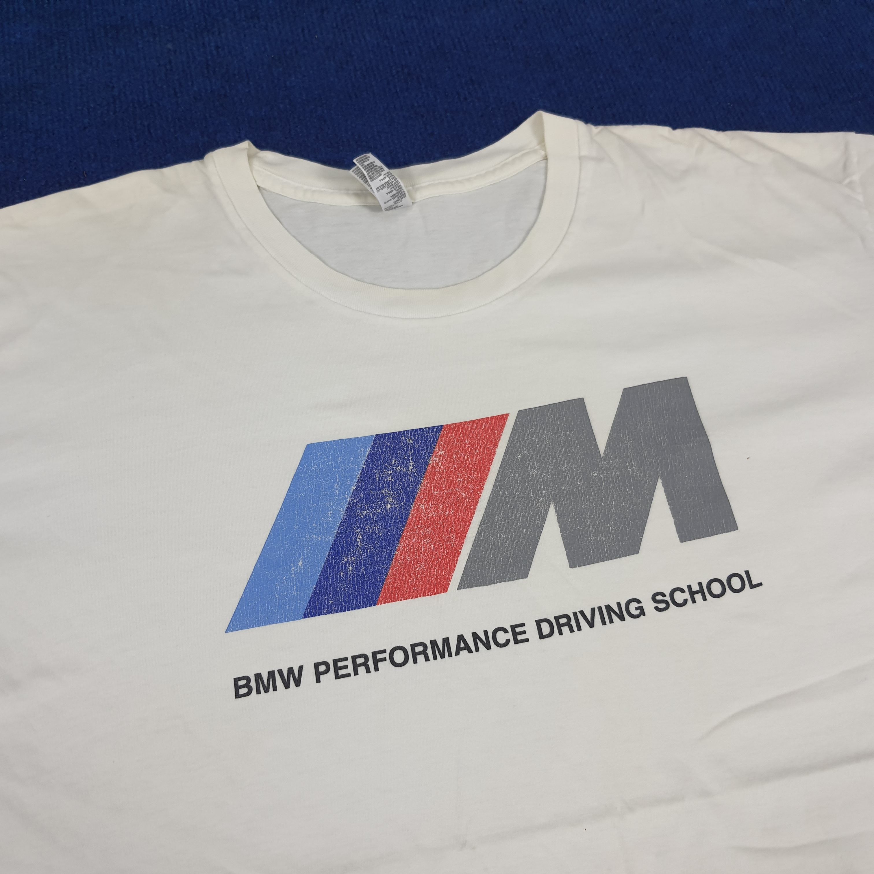 BMW × Vintage Vintage BMW Motorsports Logo T-shirt Size US XL / EU 56 / 4 - 2 Thumbnail