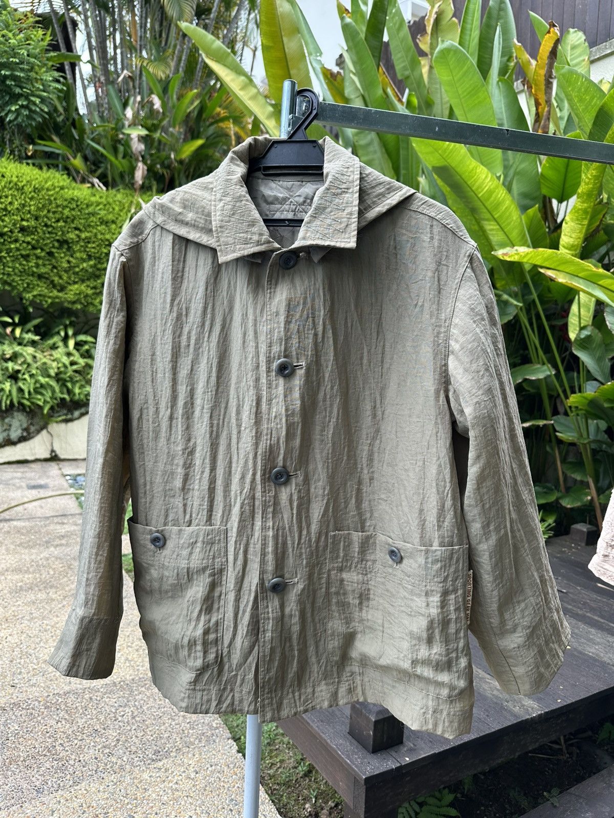 Hai Sporting Gear × Issey Miyake × Vintage Vintage Issey Miyake Hai sporting Gear 2 in 1 Jacket Size US M / EU 48-50 / 2 - 1 Thumbnail