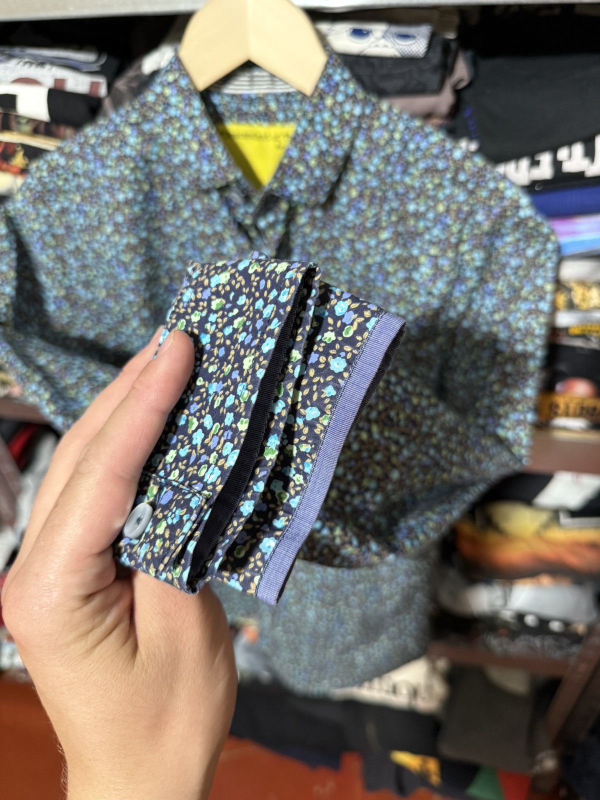 Descendant of Thieves Rare Jungle Foliage All Over Print Long Sleeve Button Shirt Size US S / EU 44-46 / 1 - 6 Thumbnail