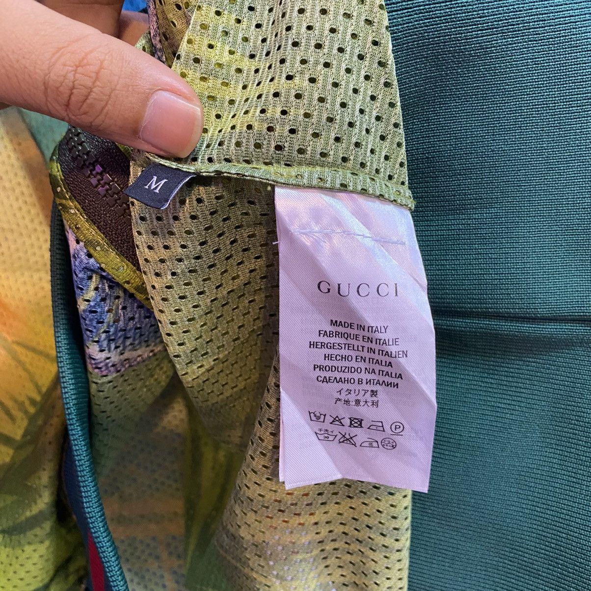 Gucci Gucci Snake Print Mesh Jacket❗️ Size US M / EU 48-50 / 2 - 7 Thumbnail