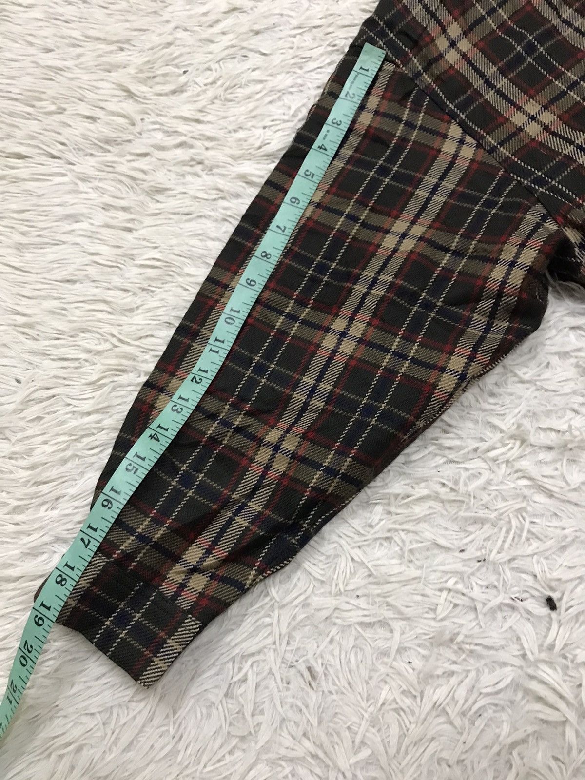 DAKS Vintage Daks London Plaid Flanel Jacket Size US L / EU 52-54 / 3 - 18 Thumbnail