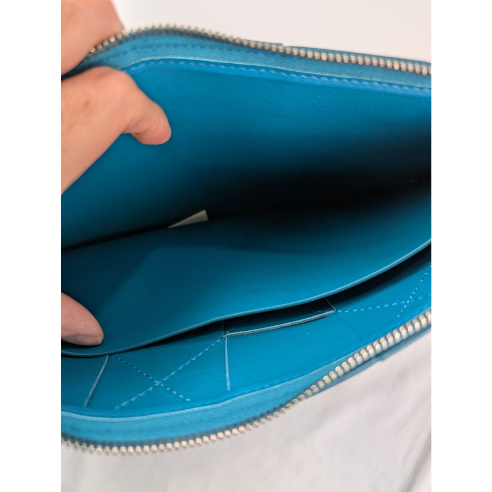 Bottega Veneta o1rshd1 Size: OS / Intrecciato woven leather clutch pouch Size ONE SIZE - 10 Thumbnail