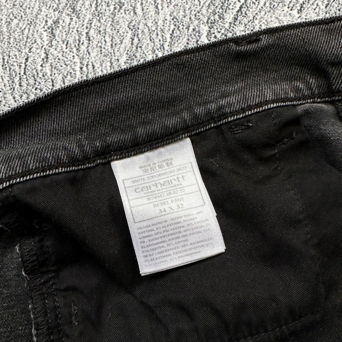 Carhartt × Carhartt Wip Men’s Jeans Carhartt Rebel Pant Dark Gray Size: 34/32 Size US 34 / EU 50 - 15 Thumbnail