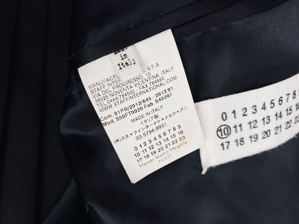 Maison Margiela Maison Margiela 🇮🇹 Black Wool Shawl Lapel 2-btn Tux 50R NWT Size 40R - 10 Thumbnail