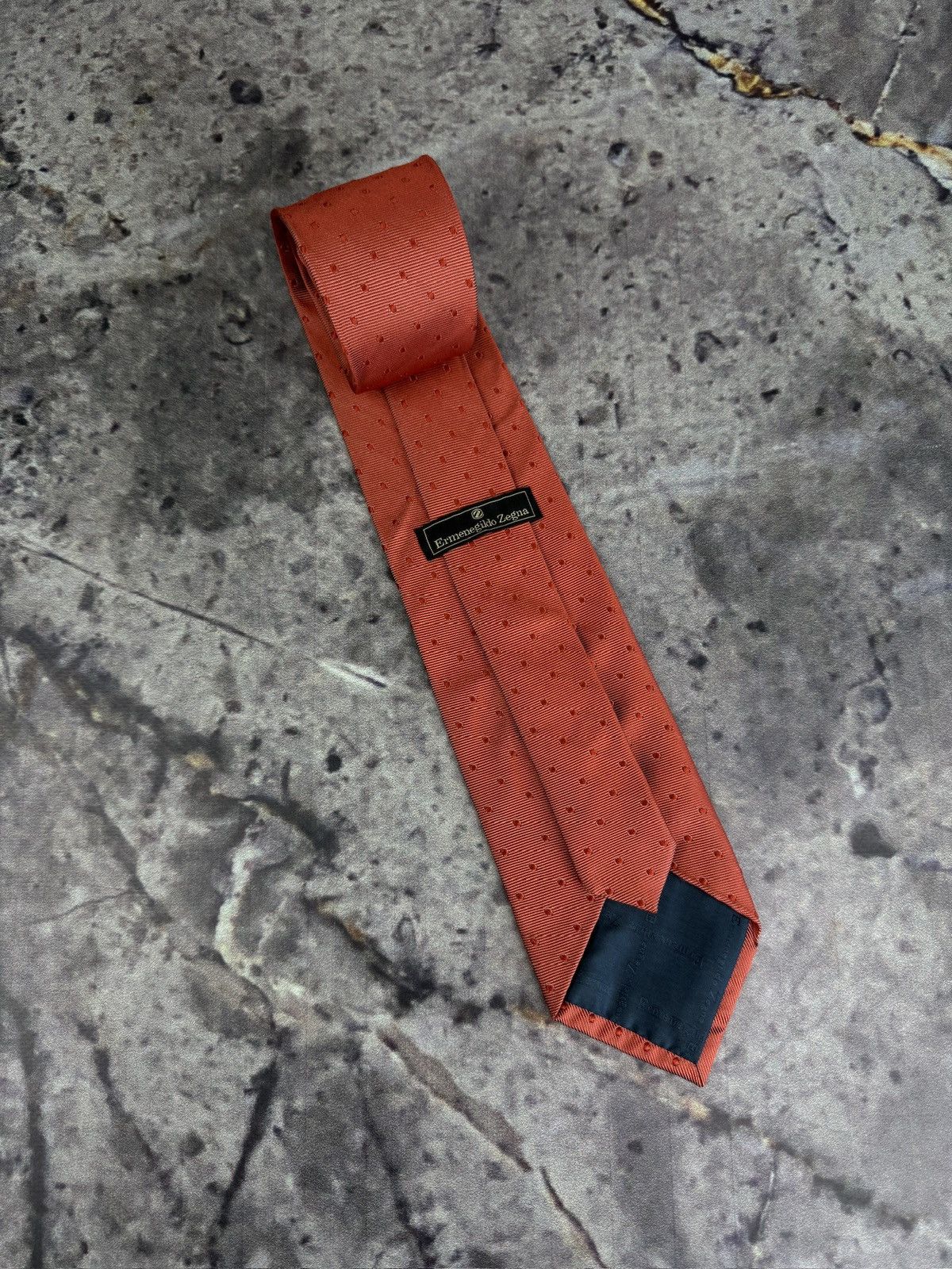 Ermenegildo Zegna Ermenegildo Zegna Red Silk Tie – Polka Dot Pattern Size ONE SIZE - 1 Thumbnail