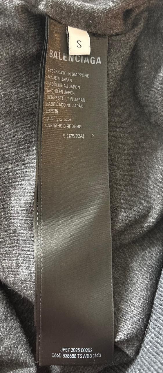Balenciaga Balenciaga Trompe l-œil denim hoodie Size US S / EU 44-46 / 1 - 7 Thumbnail