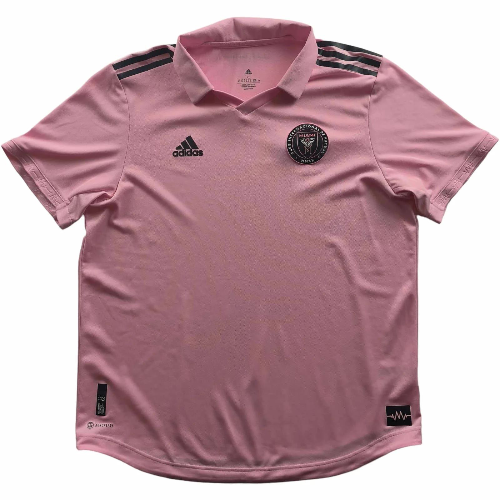 Adidas Inter Miami 22-23 home Player Issue football jersey size XL Size US XL / EU 56 / 4 - 1 Thumbnail
