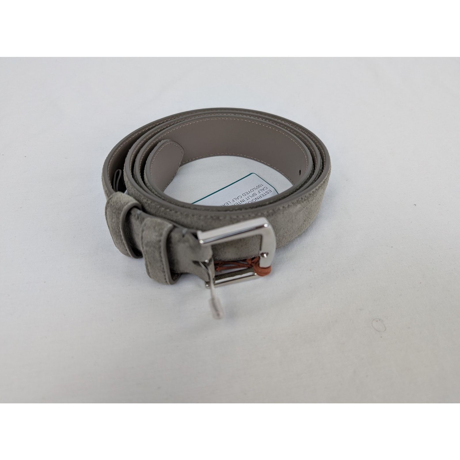 Loro Piana o1rshd1 Size:105/100% Dyed Calf Leather Cintura Alsaval Belt Size 42 - 3 Thumbnail