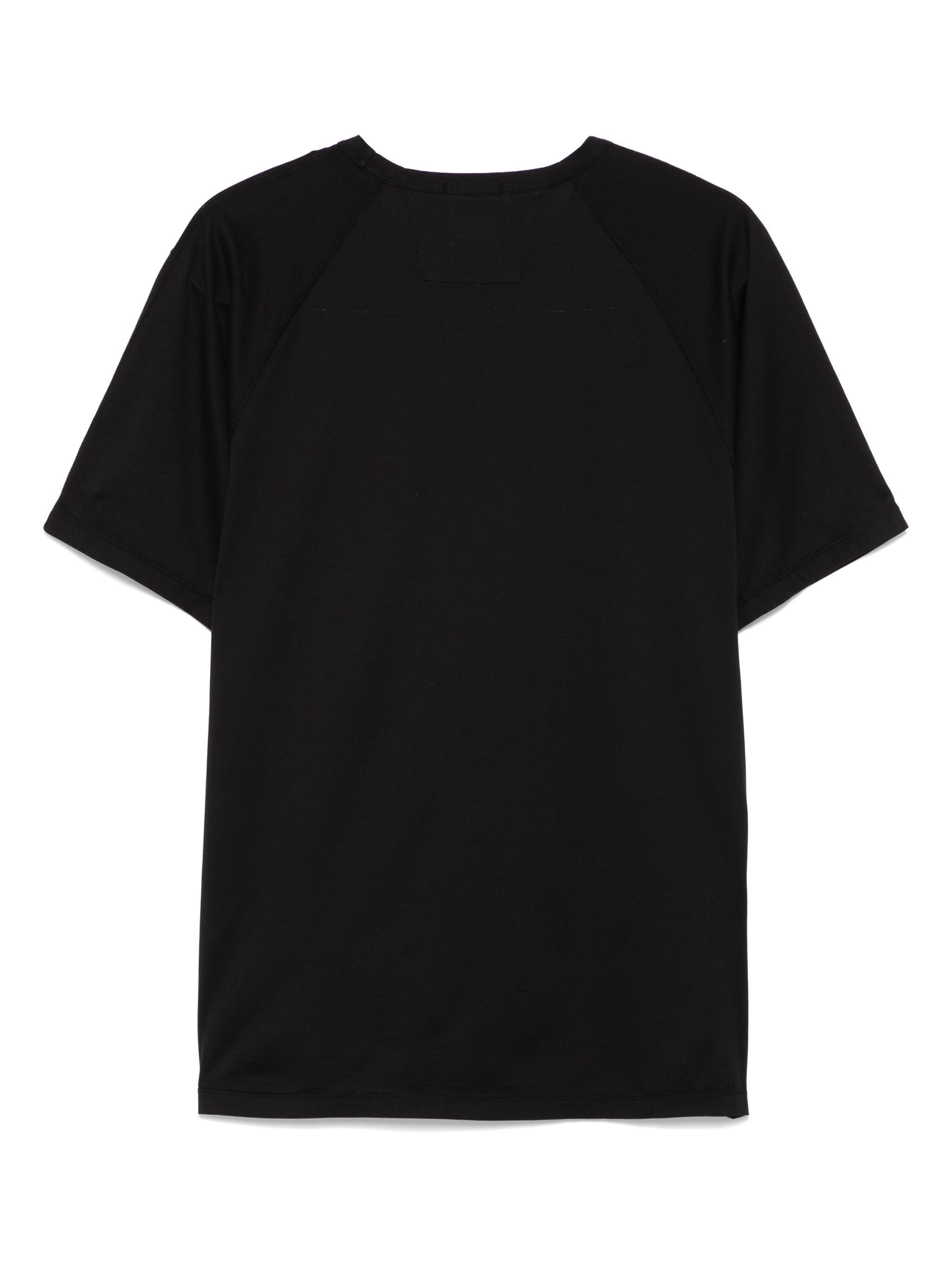 C.P. Company o1y1224 Logo Crewneck T-Shirt in Black Size US S / EU 44-46 / 1 - 2 Thumbnail
