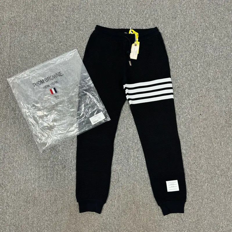 Thom Browne Thom Browne Navy Cotton Women's Casual Pants 0089 Size 23" - 1 Thumbnail