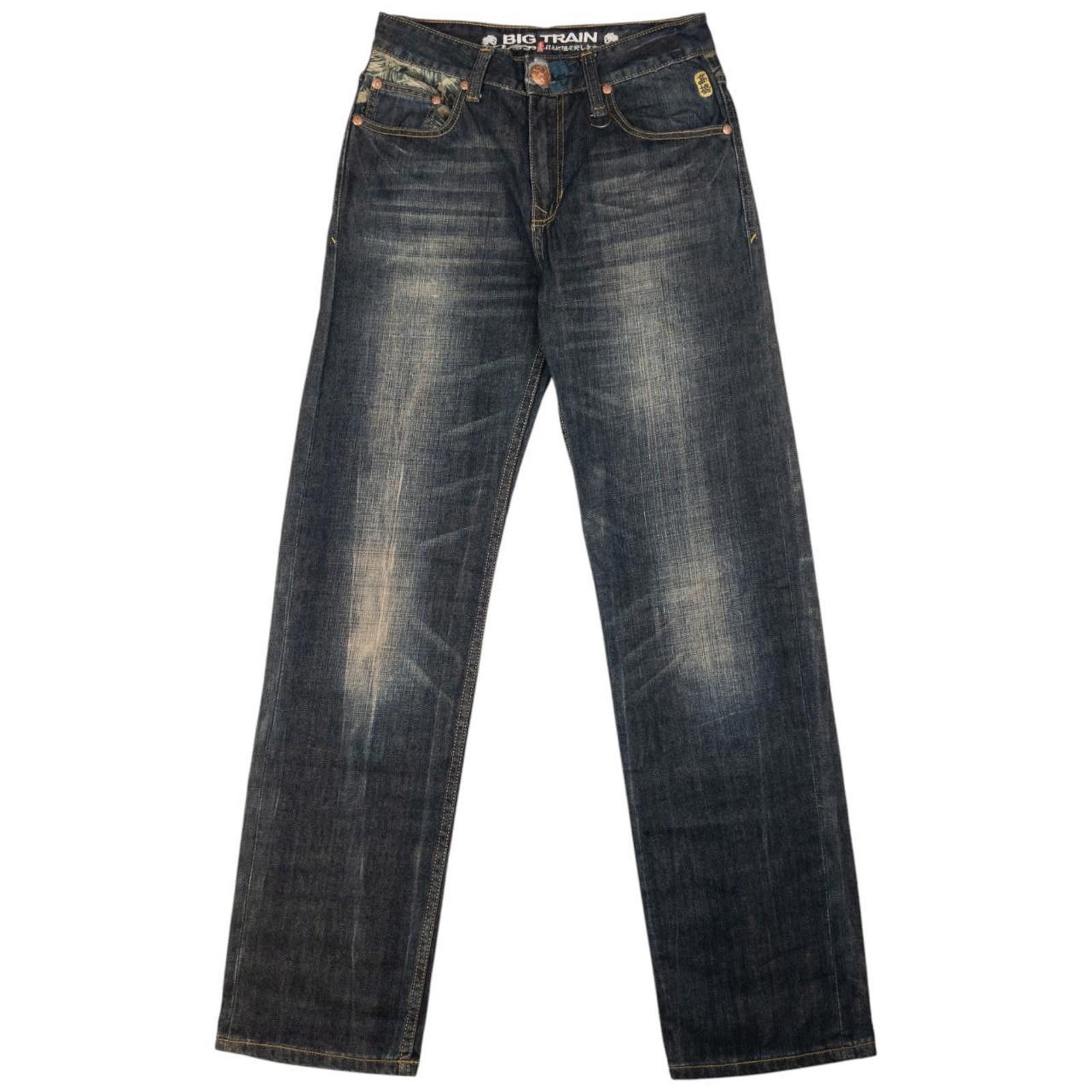 Other Vintage Big Train Embroidered Patchwork Denim Jeans Size W30 Size US 30 / EU 46 - 3 Thumbnail
