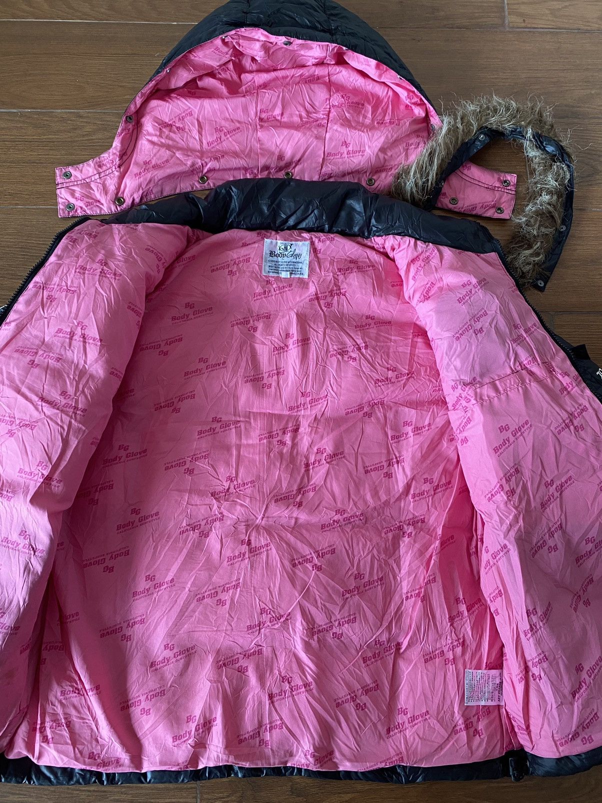 Body Glove × Japanese Brand BG Goose Down Puffer Jacket multicolour outerwear sweater Size US L / EU 52-54 / 3 - 19 Thumbnail