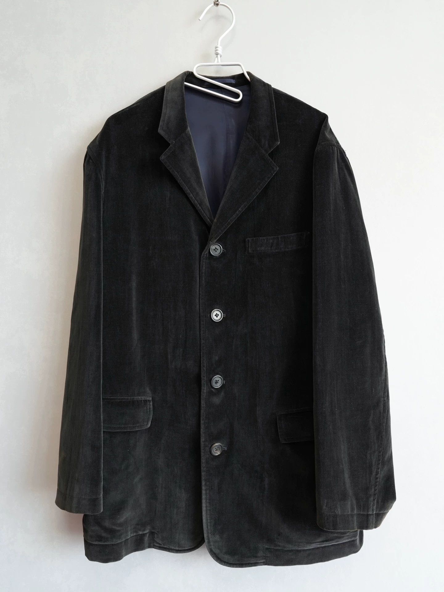 Yohji Yamamoto Yohji Yamamoto 96AW Y's for Men Velvet Luster Jacket S Size US S / EU 44-46 / 1 - 1 Thumbnail