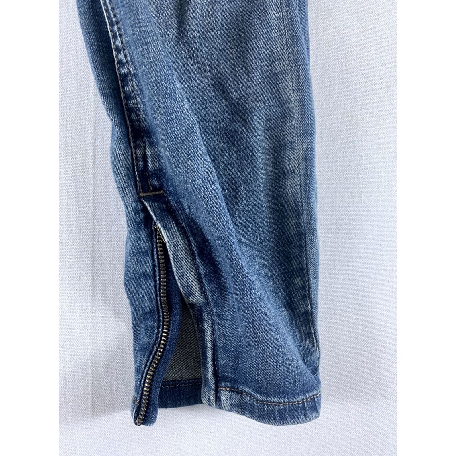 Pistola Pistola Jeans Women Size 29 Blue Zip Ankle Fit Regular Style Size 29" - 4 Thumbnail