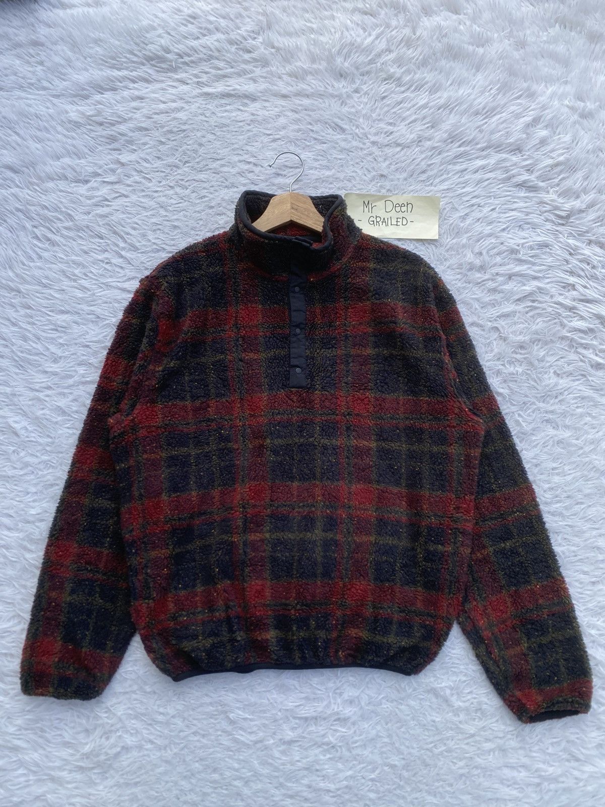 L.L. Bean Rare Vintage L.L Bean Checkered Sweater Size US M / EU 48-50 / 2 - 2 Thumbnail