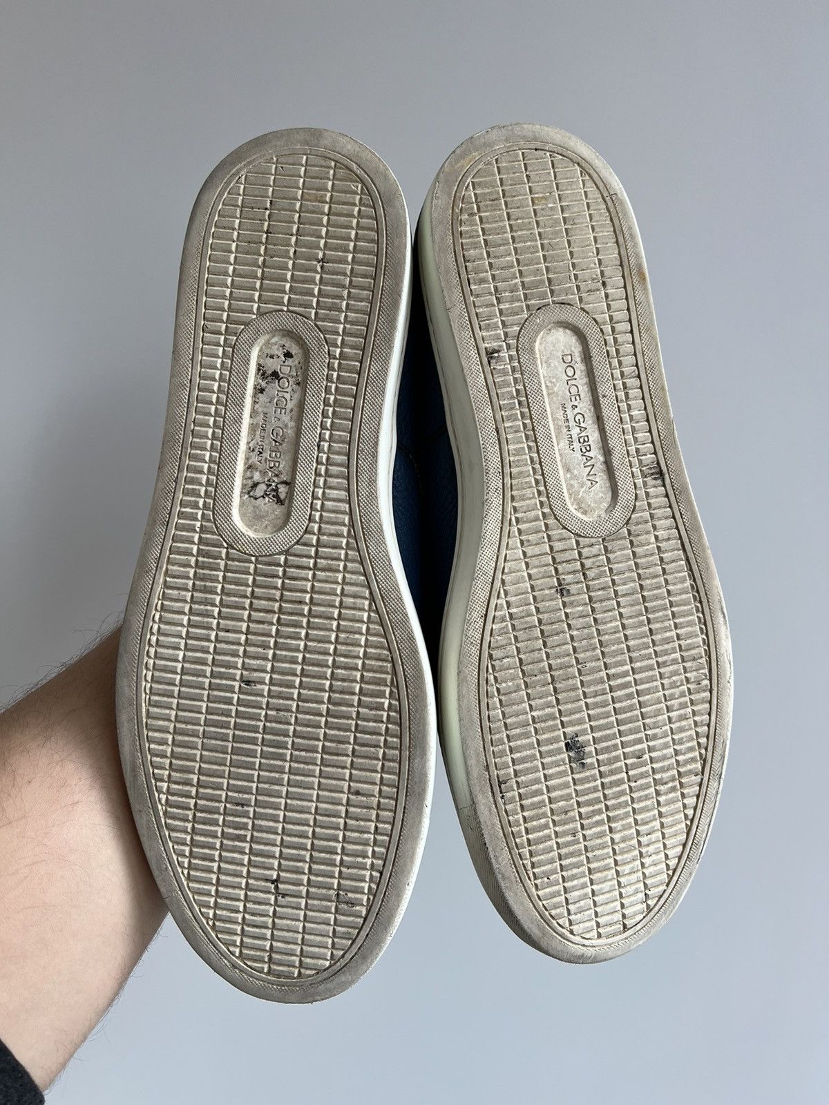 Dolce & Gabbana Dolce & Gabbana Slip On Leather Shoes Size US 9 / EU 42 - 14 Thumbnail