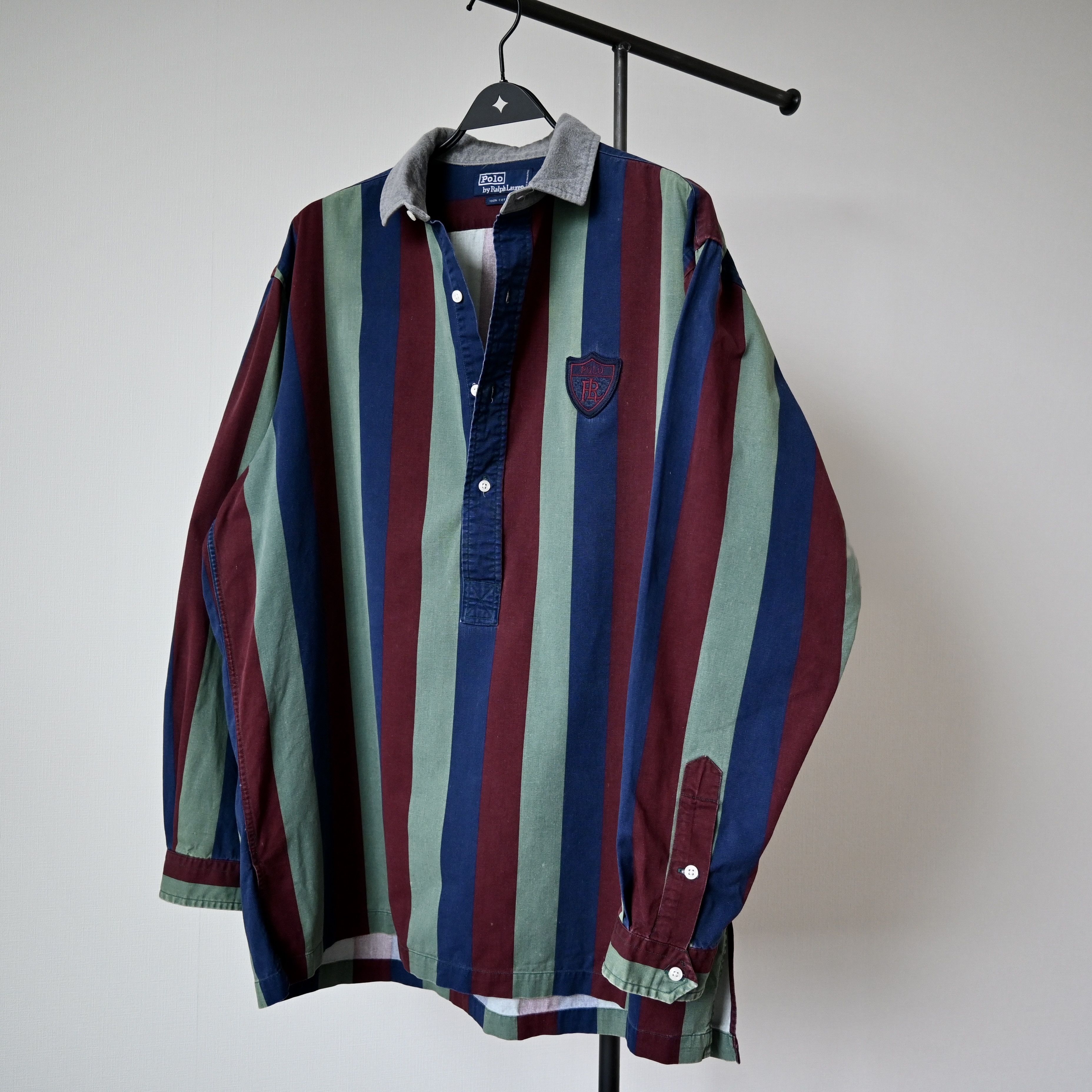 Polo Ralph Lauren VTG 1990s Polo by Ralph Lauren rugby uniform type shirt Size US L / EU 52-54 / 3 - 2 Thumbnail