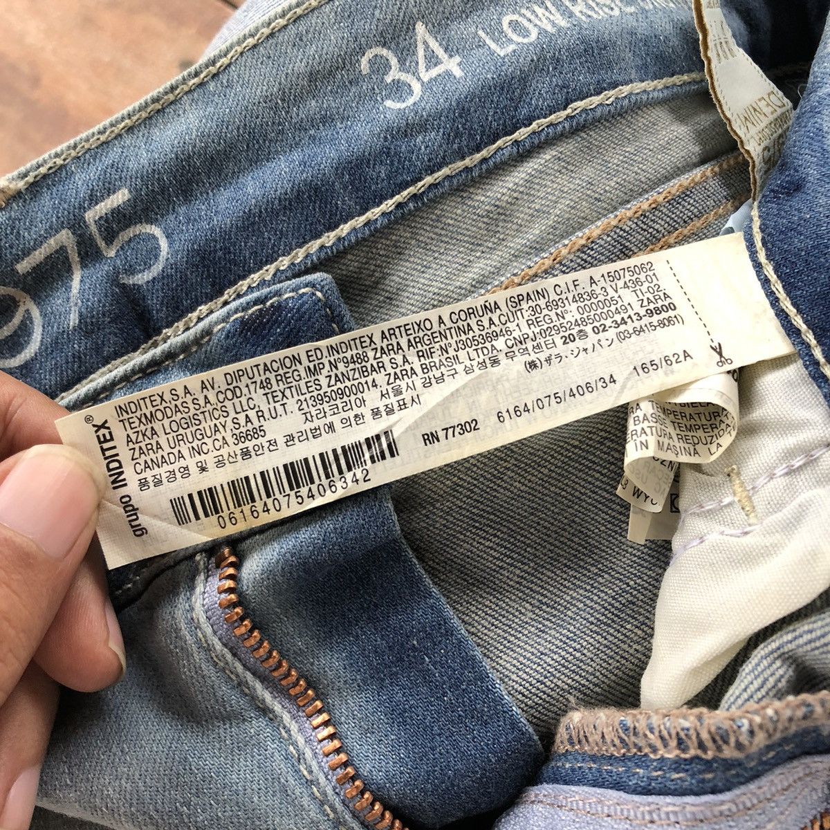 Zara Vintage Zara Z1975 Denim Short Pants Size 31" - 13 Thumbnail