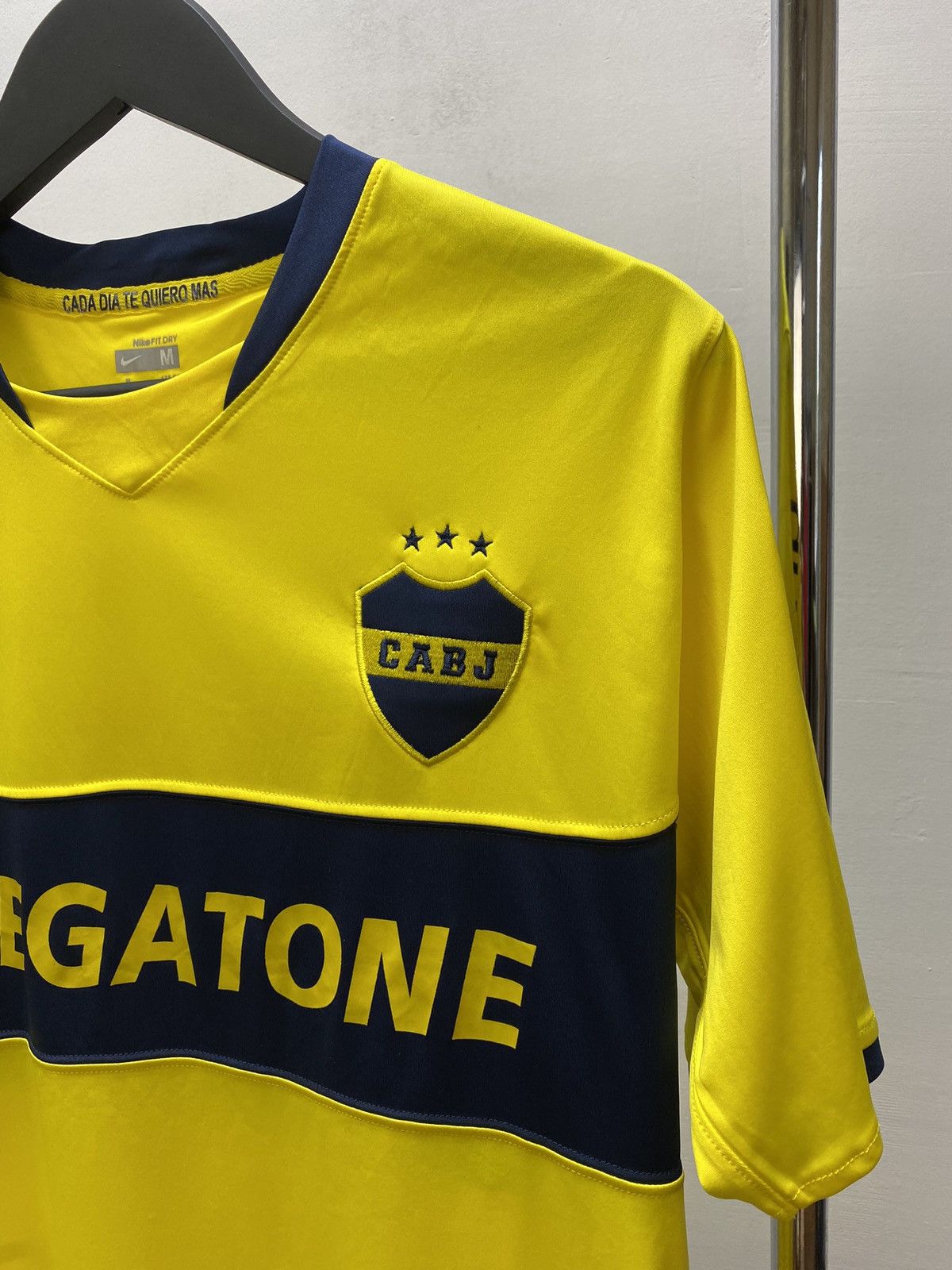 Japanese Brand Boca Juniors 2008 #10 Riquelme Argentina Nike Soccer Jersey Size US M / EU 48-50 / 2 - 5 Thumbnail