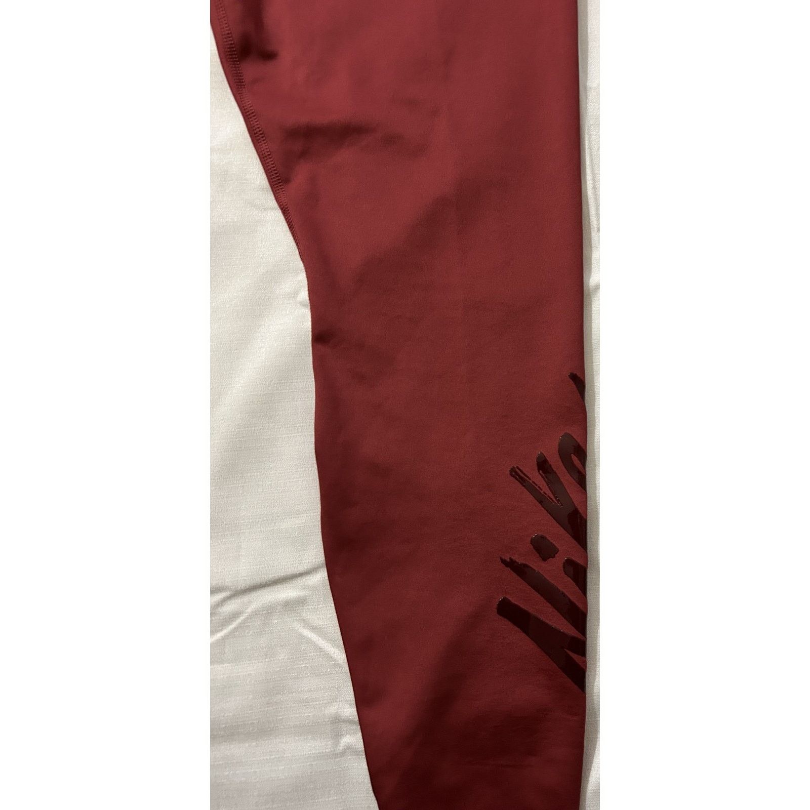 Nike NWT-Womens Nike Pro-Dri Fit Maroon Leggings Size XL Size 36" / US 14 / IT 50 - 4 Thumbnail