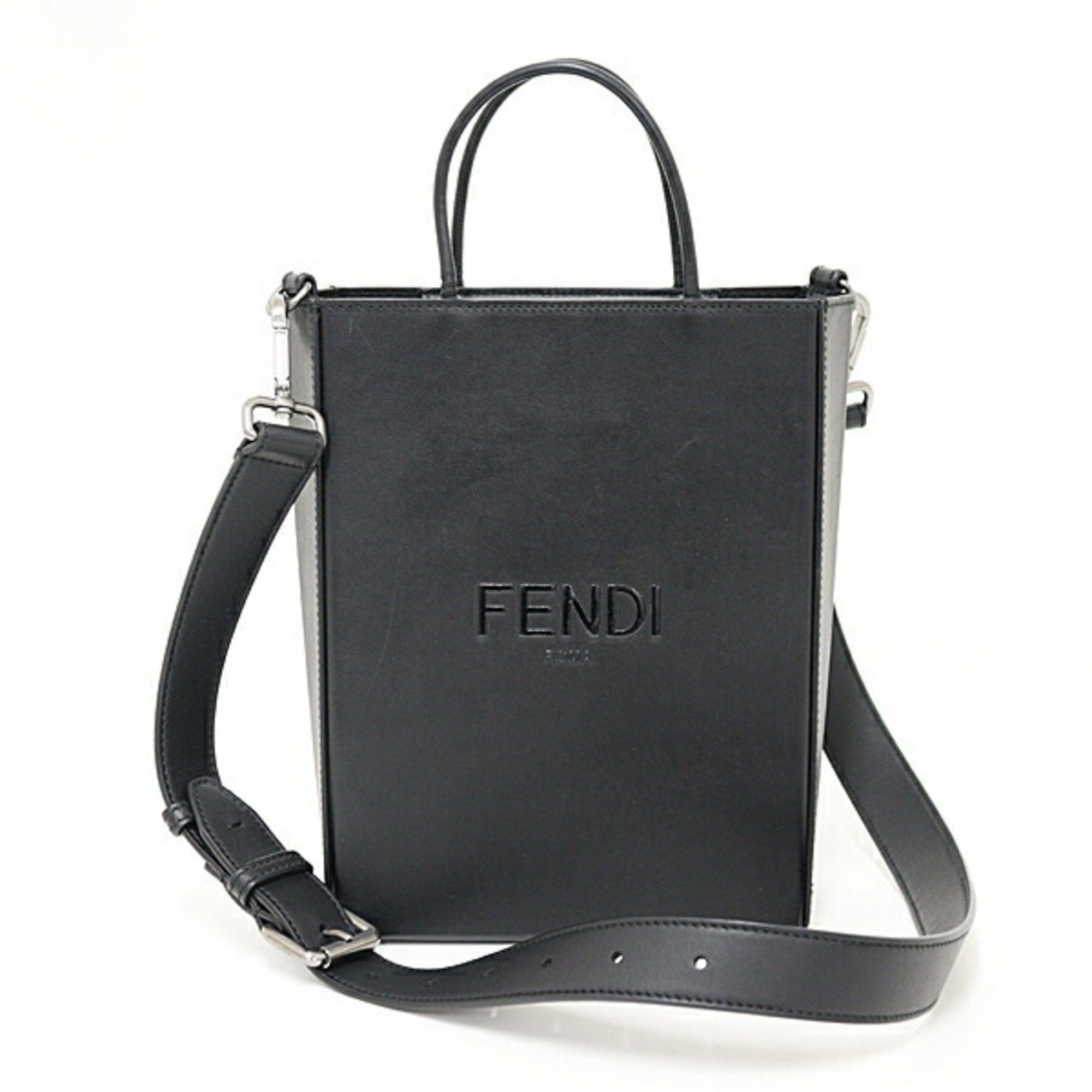 Fendi Bag Small Black 7VA512 Handbag Shoulder