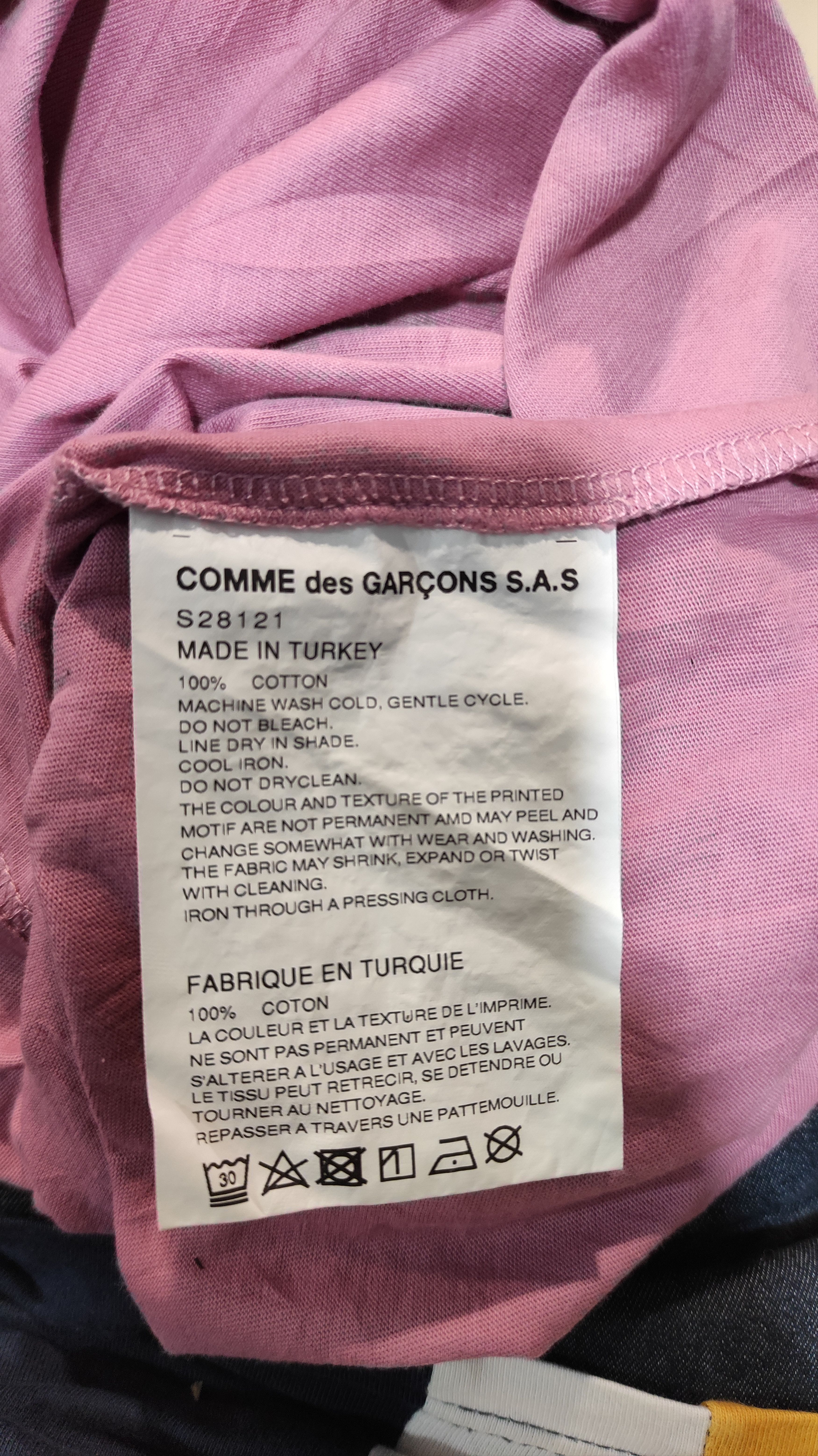 Comme des Garcons × Japanese Brand Comme des Garcons Minimalist T-Shirt Size US M / EU 48-50 / 2 - 3 Thumbnail