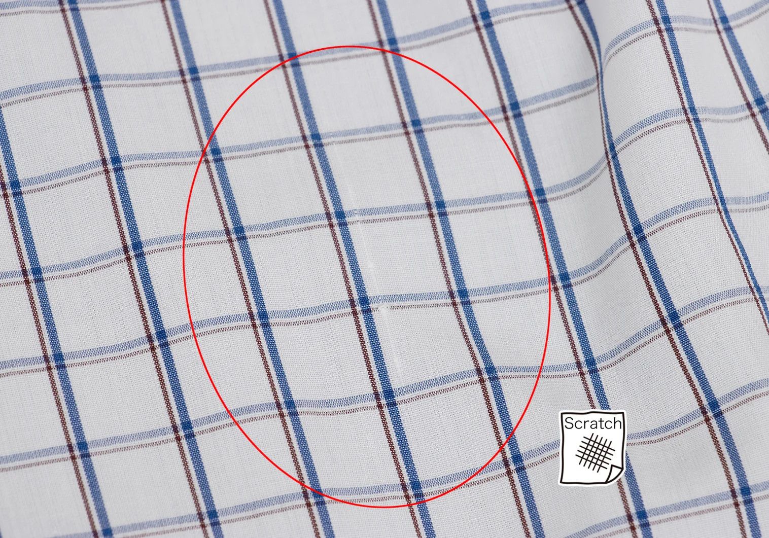 Junya Watanabe Patch Design Round Hem Check Button-Down Shirt White/Navy XS Size US XS / EU 42 / 0 - 13 Thumbnail